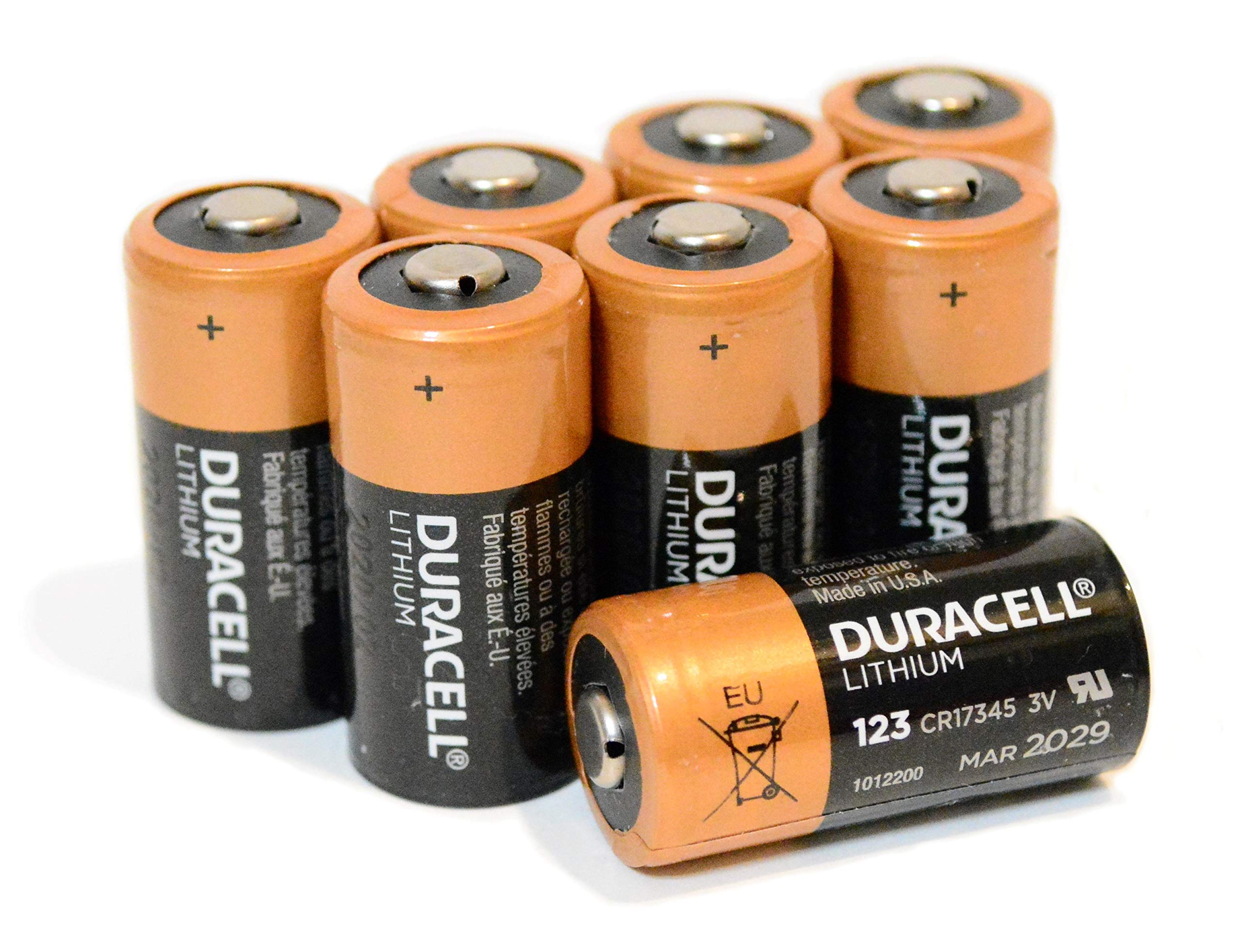 Dl123A Duracell Ultra Lithium 8 Batteries Cr123A