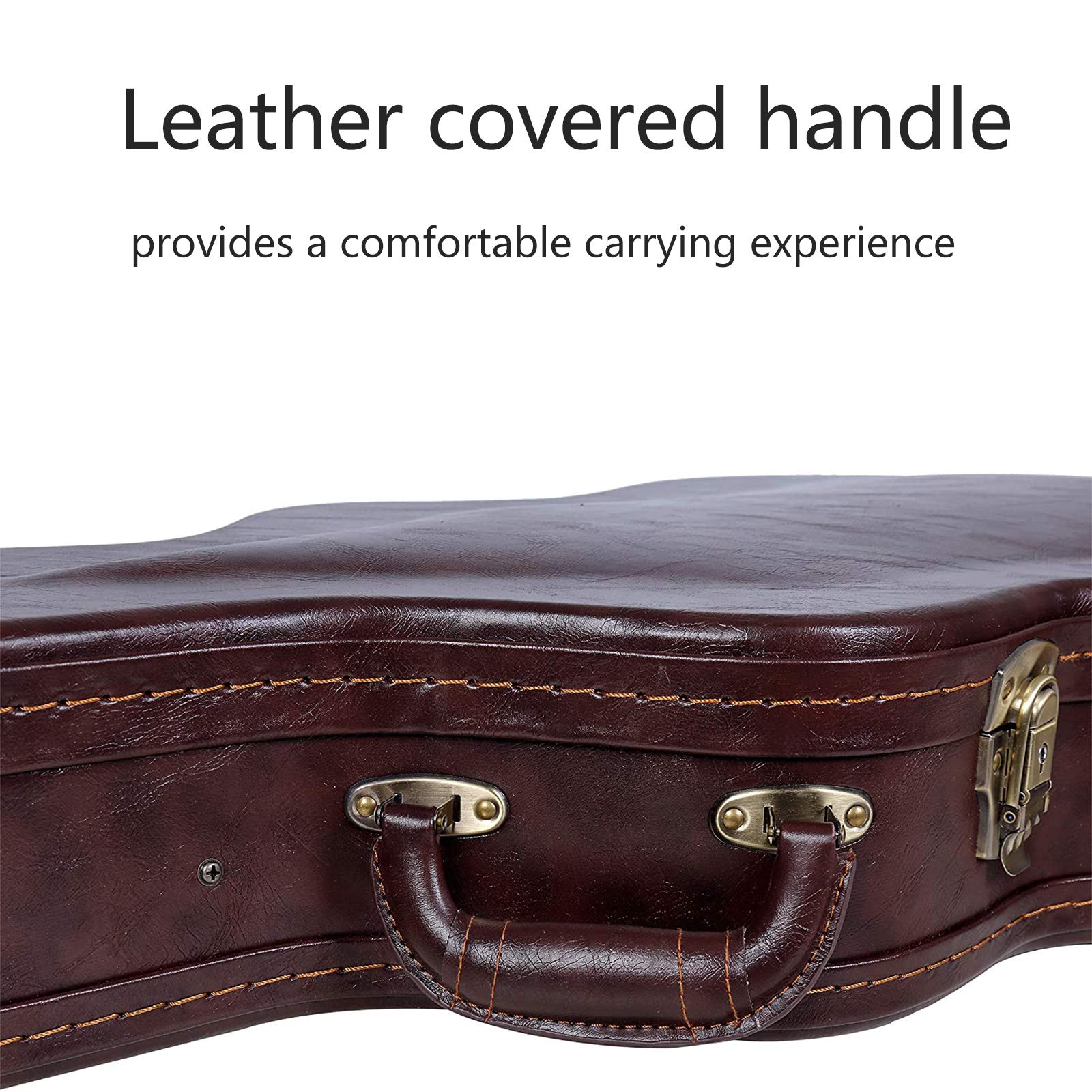 Crossrock Electric Guitar Case For Telecaster And Stratocaster Style,Brown (Crw620Stbr)