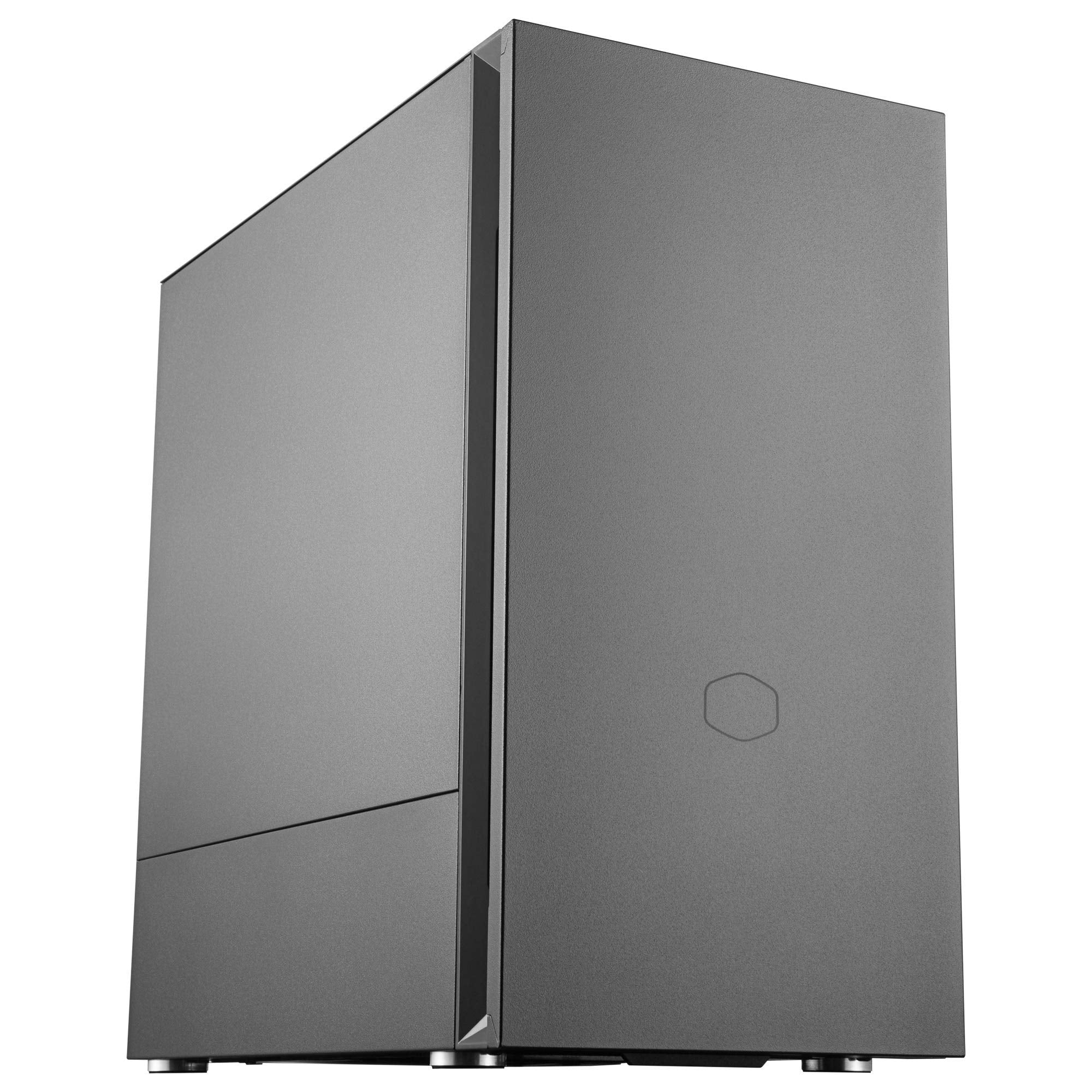 Cooler Master Silencio S400 Matx Tower W/Sound Dampening Material, Sound Dampened Steel Side Panel, Reversible Front Panel, Sd C