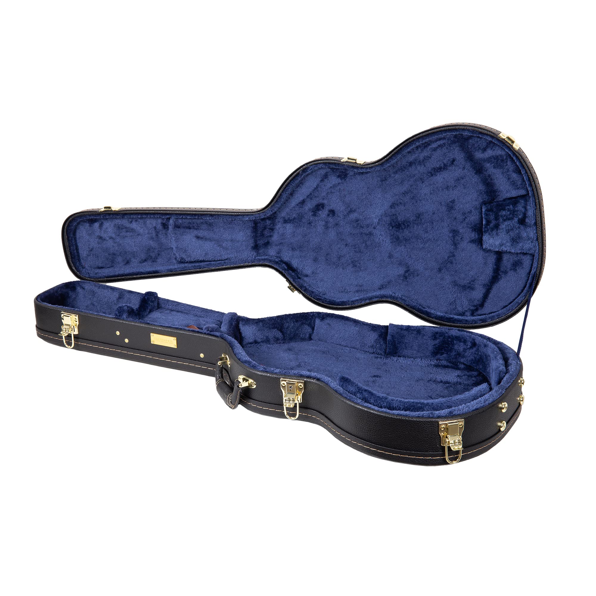 Crossrock Electric Guitar Case Fits Prs Core Series Hollowbody Guitar, Right Hand, Black (Crw620Prshbbk)