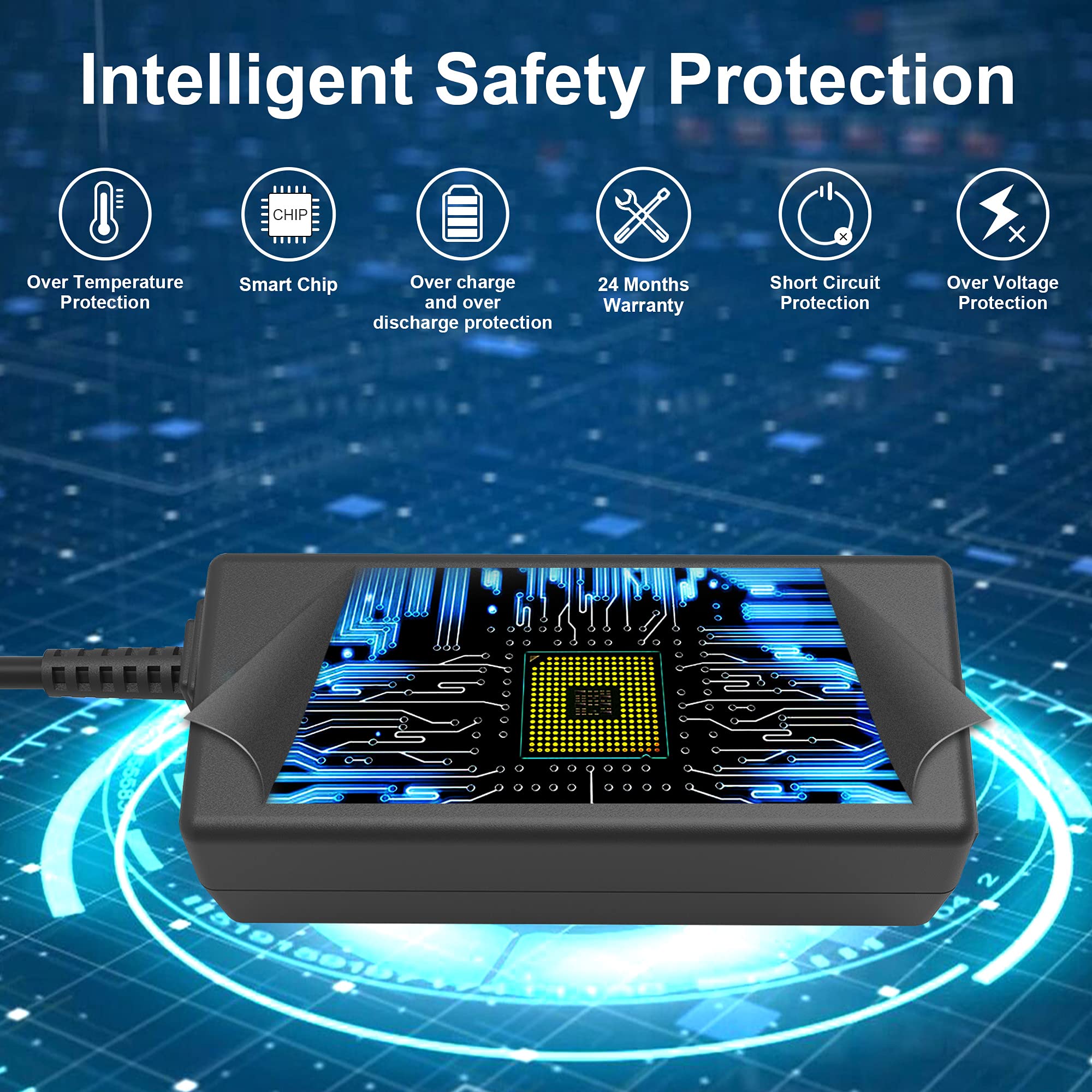 19V 3.42A 65W Laptop Charger Adapter For Acer Aspire E15 E1 532 2635 E1 571 E1 531 E3 E5 E5 511 E5 571 E5 573 E5 573G E5 575 E5 576G E5 575G E5 521 E5 522 Es1 Es1 531 Es1 511,Chromebook C7 C710 Ac710