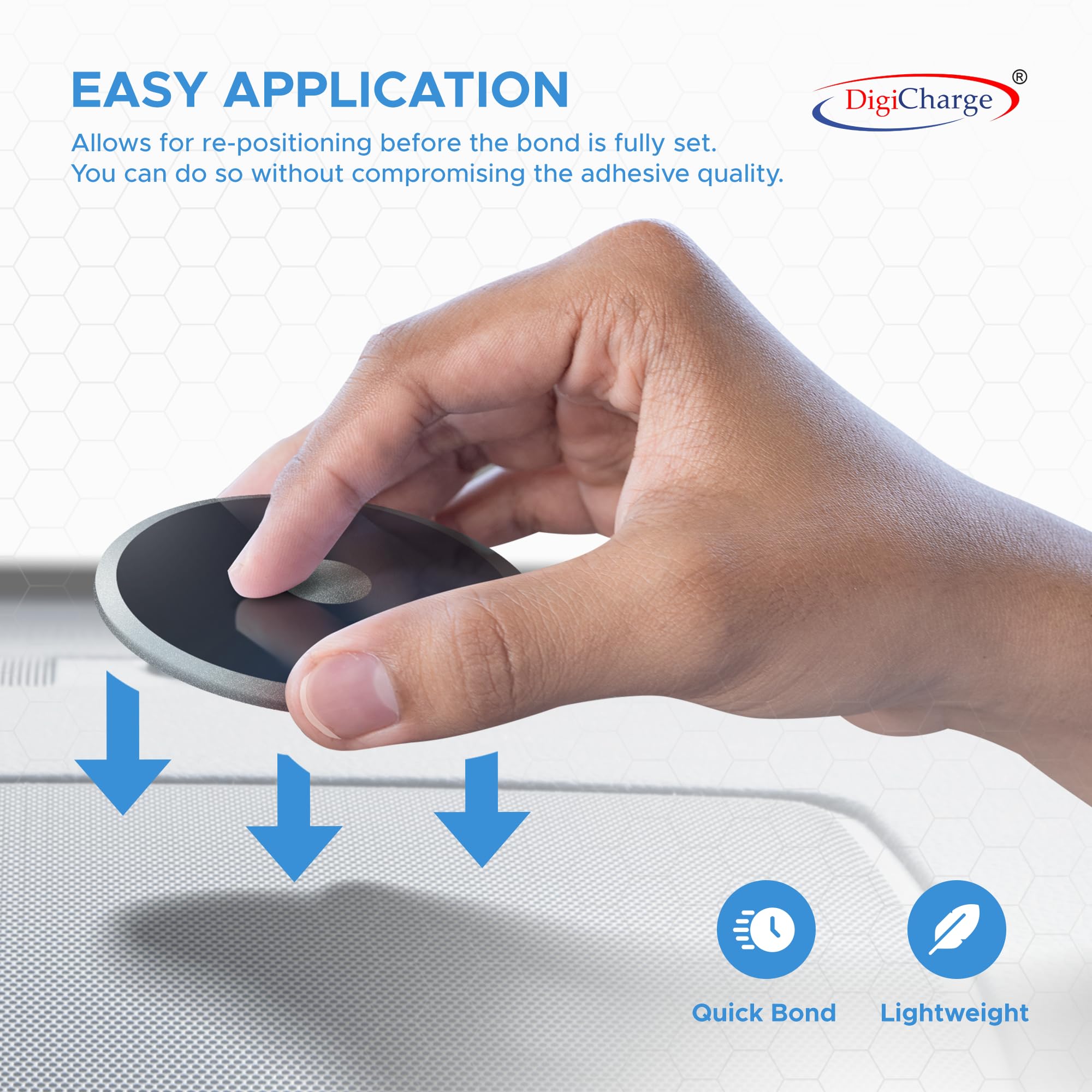 Digicharge 2X Dashboard Disk Pad For All Garmin & Tomtom Gps Dashboard Disk Suction Mount Garmin Drive Drivesmart Driveassist Nu