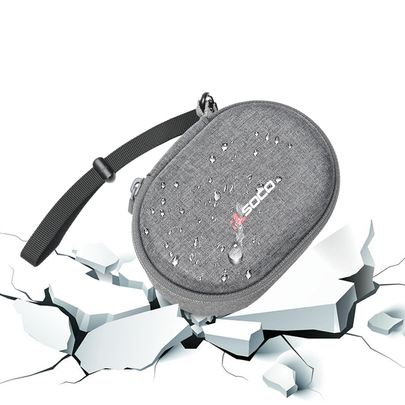 Rlsoco Travel Case For Logitech Mx Vertical/Lift Vertical Wireless Ergonomic Mouse (Grey)