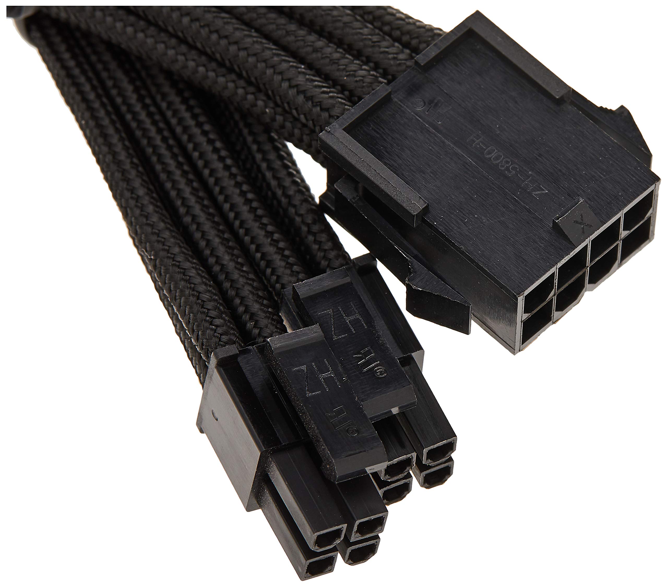 Silverstone Tek Sleeved Extension Power Supply Cable With 1 X 8-Pin To Eps12V 8-Pin Connector (Pp07-Eps8B)