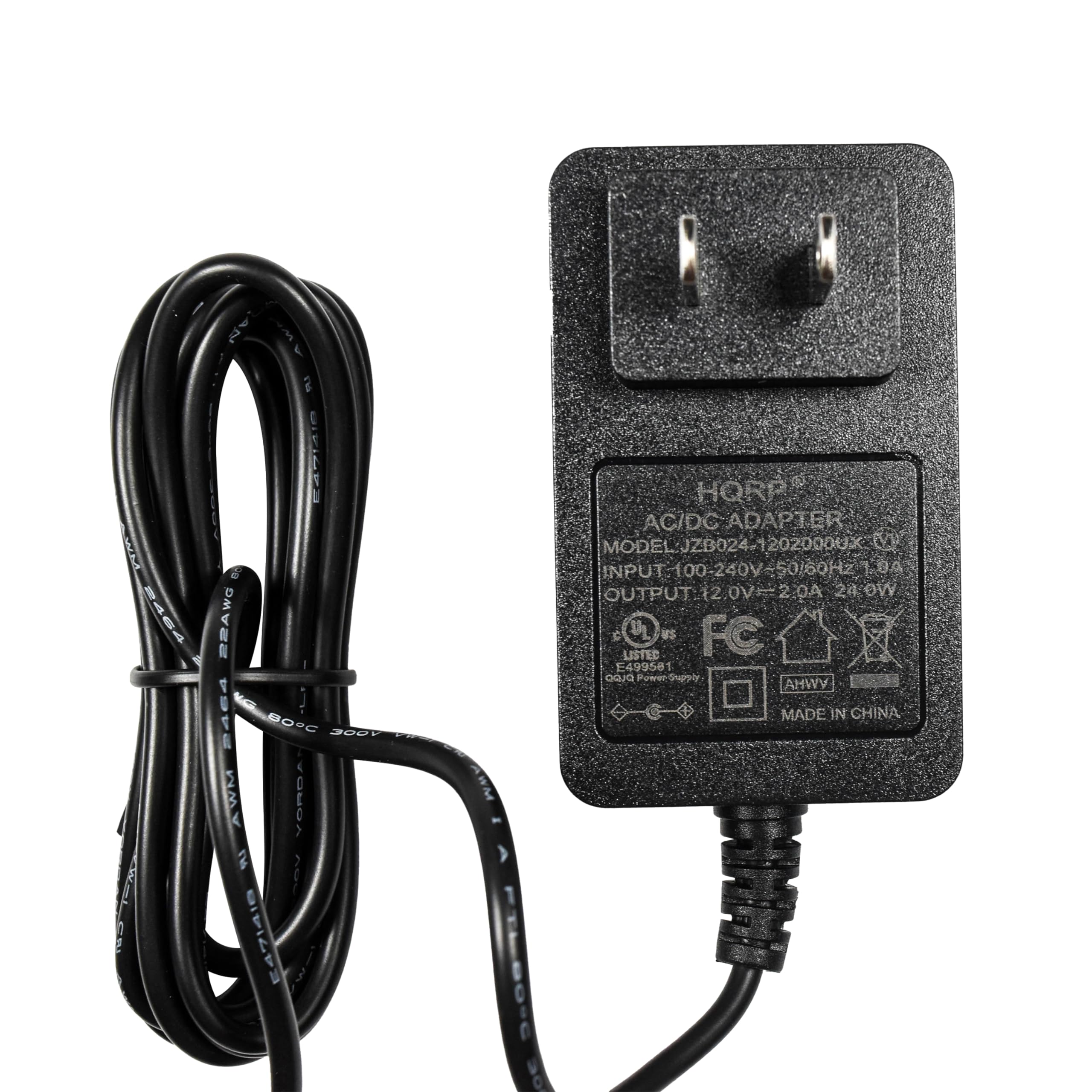 Hqrp 12V Ac Adapter Compatible With Aruba Ap 105 Ap 114 Ap 115 Ap 103 Ap 200 Ap 220 Ap 210 Ap 215 Access Point Power Supply Adaptor Emsa120150 P13P Sz C10 Sys1357 1812 Etsa120150U P13P Sz C1