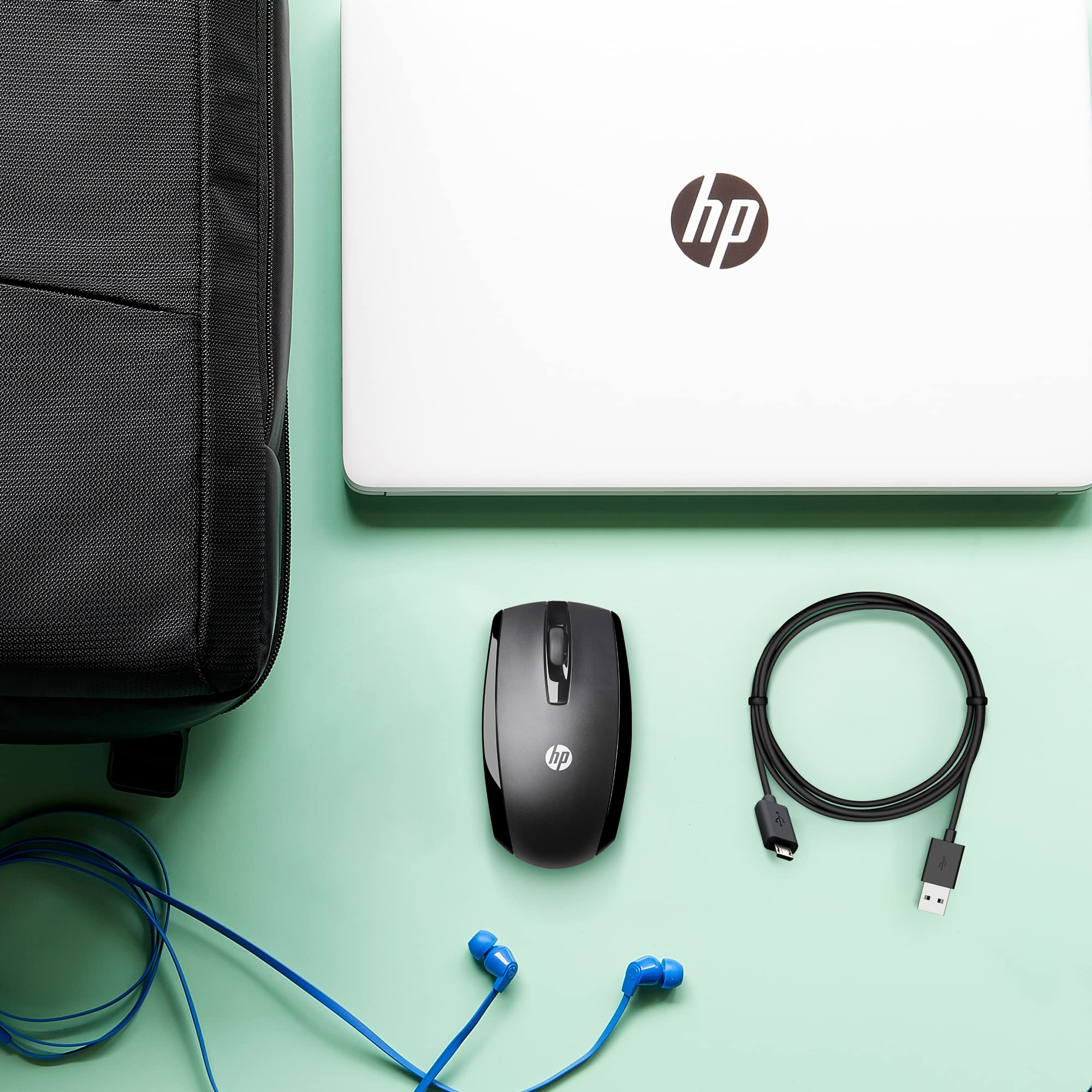 Hp X500   Wired Usb Mouse For Windows Pc Desktop, Laptop, Notebook, Mac, Computerand Chromebook, For Righty Or Lefty Use (E5E76A