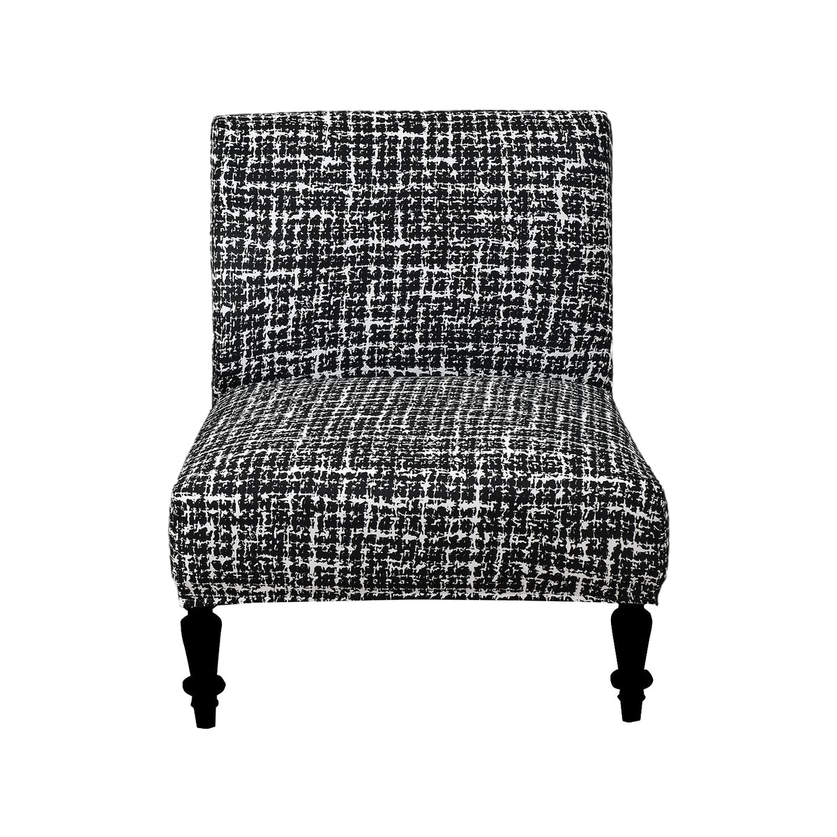 Eco Ancheng Armless Chair Slipcover Removable Armless Accent Chairs Covers Washable Armless Slipper Chair Slipcover Printed Arml
