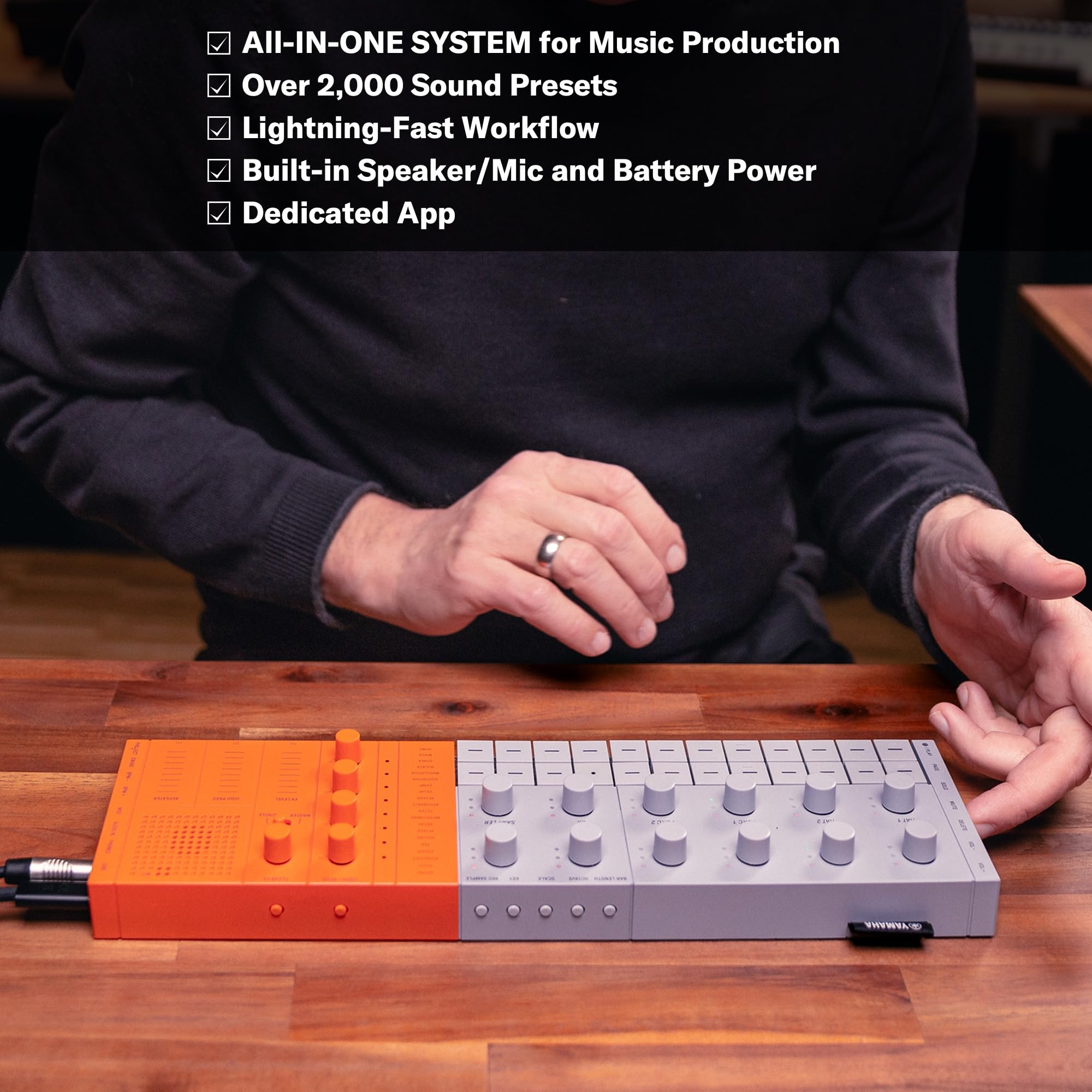 Yamaha Seqtrak Mobile Music Ideastation, Black