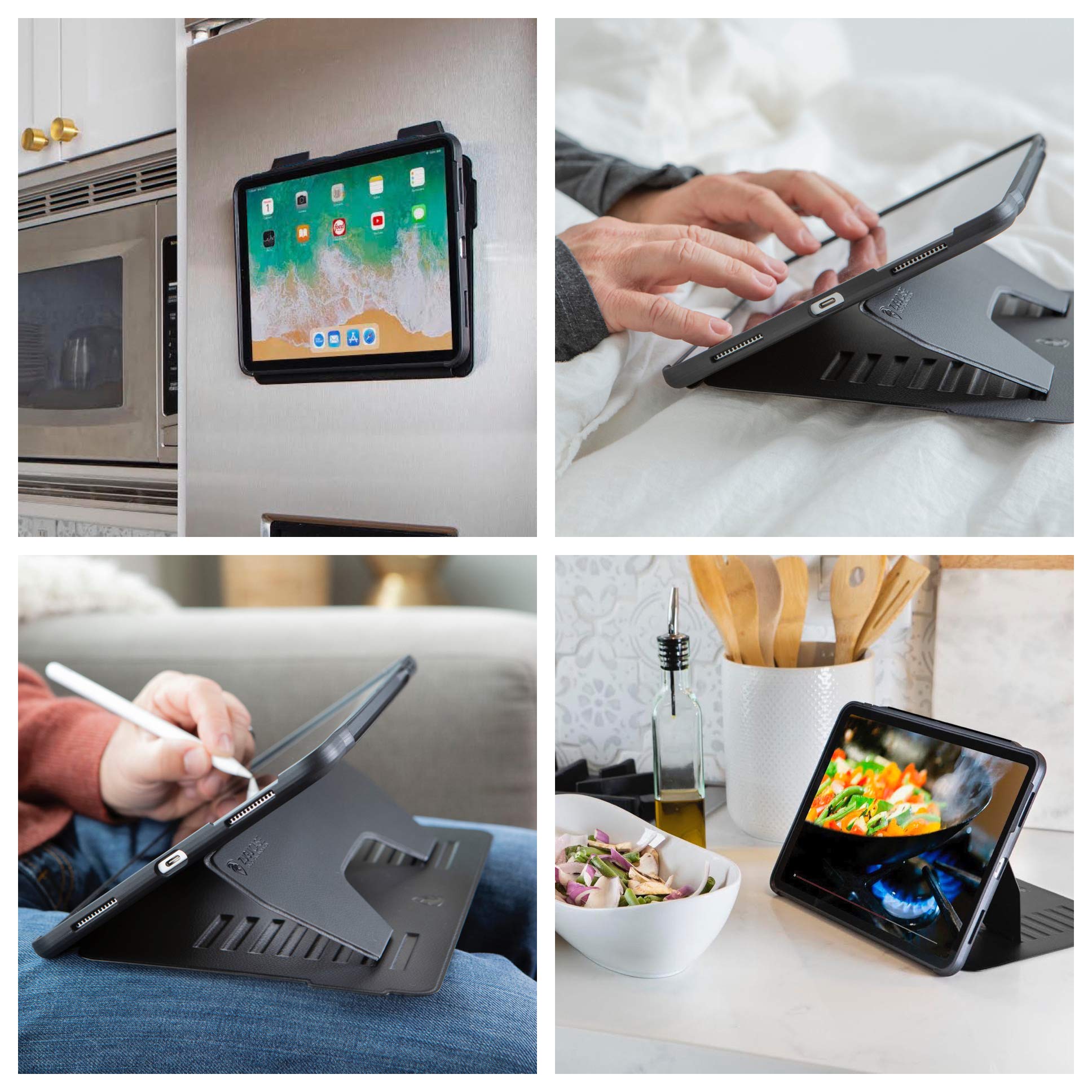 Zugu Case   9.7 Ipad 2018/2017 5Th / 6Th Gen & Ipad Air 1 Prodigy X Case   Very Protective But Thin + Convenient Magnetic Stand