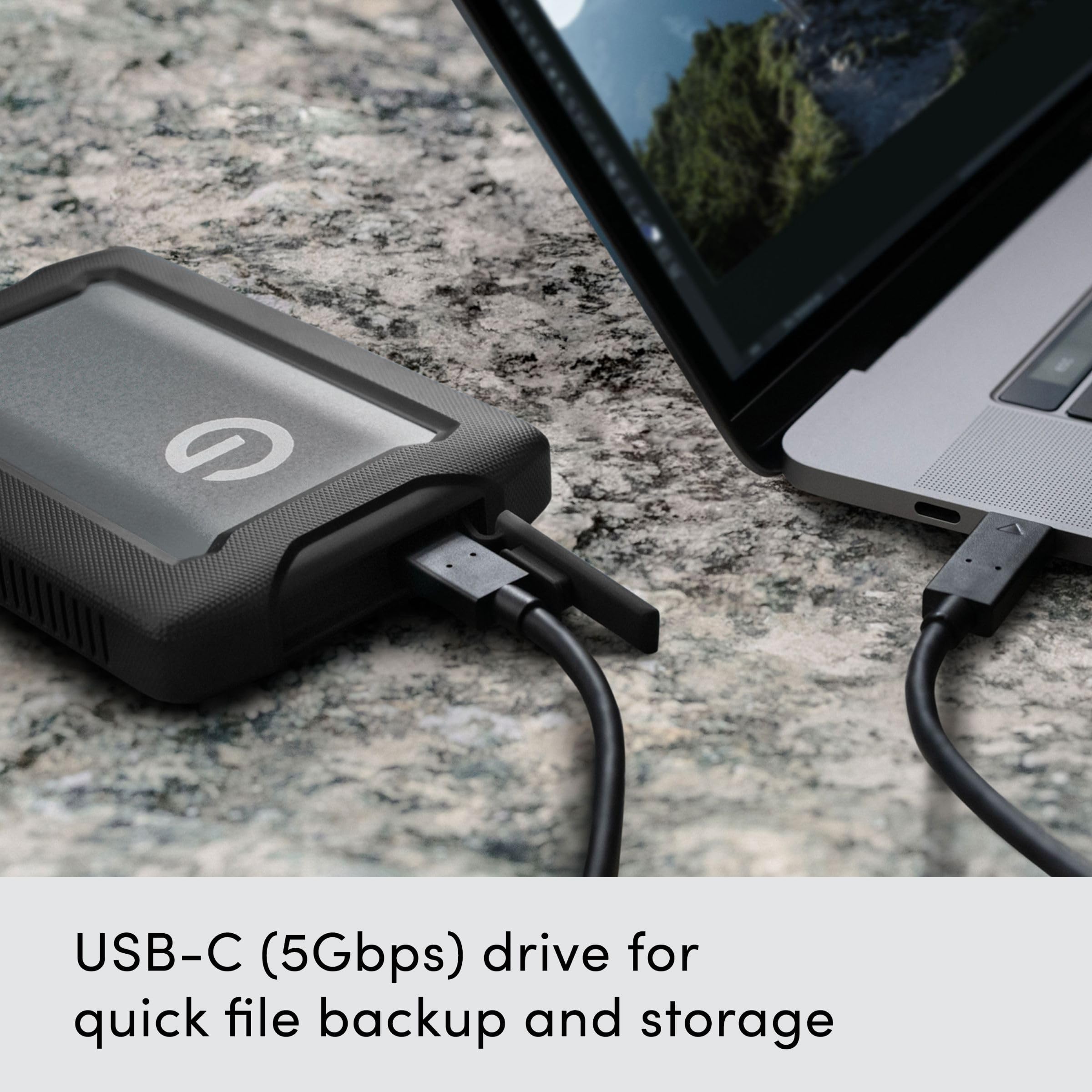 Sandisk Professional 2Tb G Drive Armoratd   Rugged, Durable Portable External Hard Drive Hdd, Usb C, Usb 3.2 Gen 1   Sdph81G 002T Gba1D