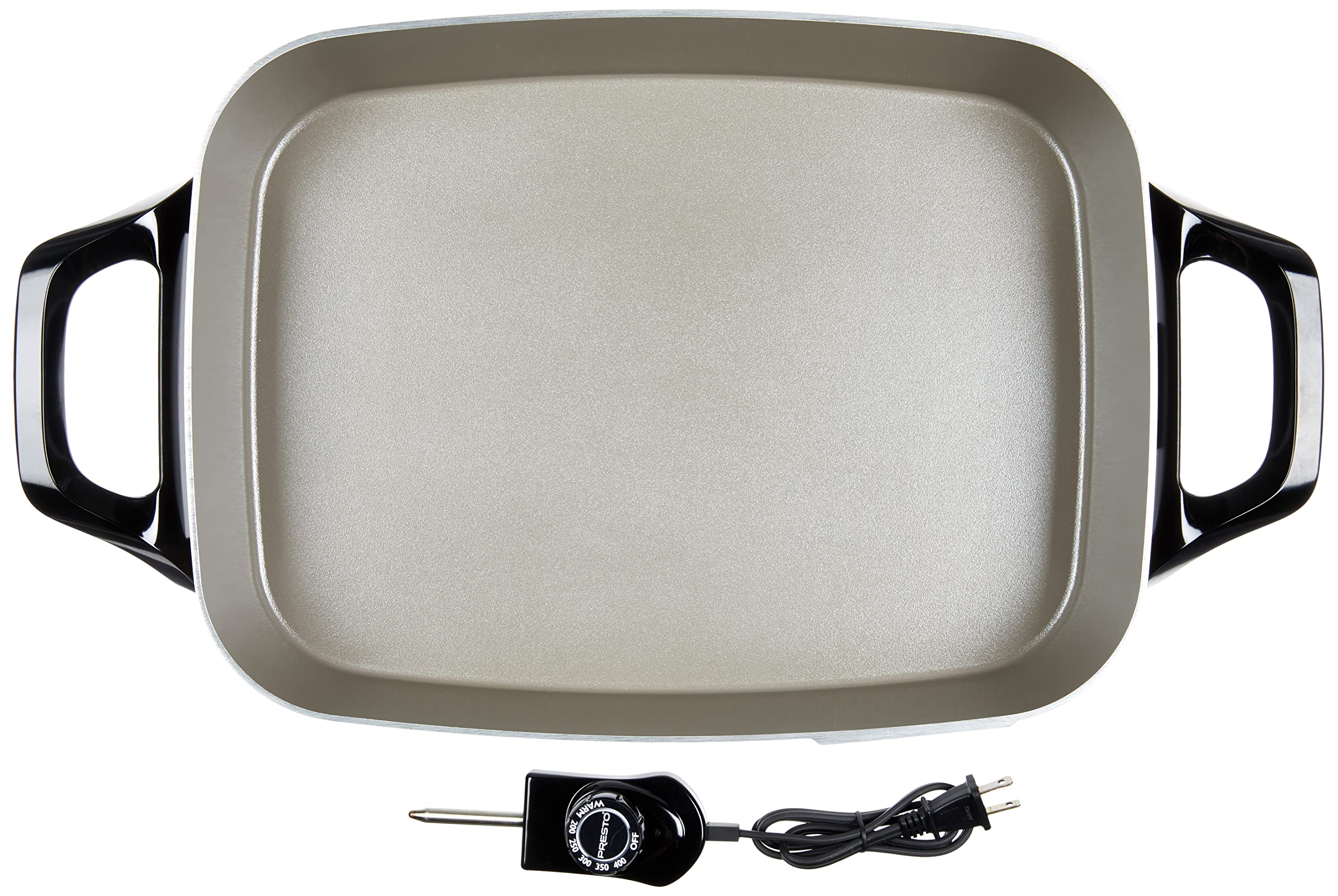 Presto, Grey Ceramic 06856'' Electric Skillet, 16''