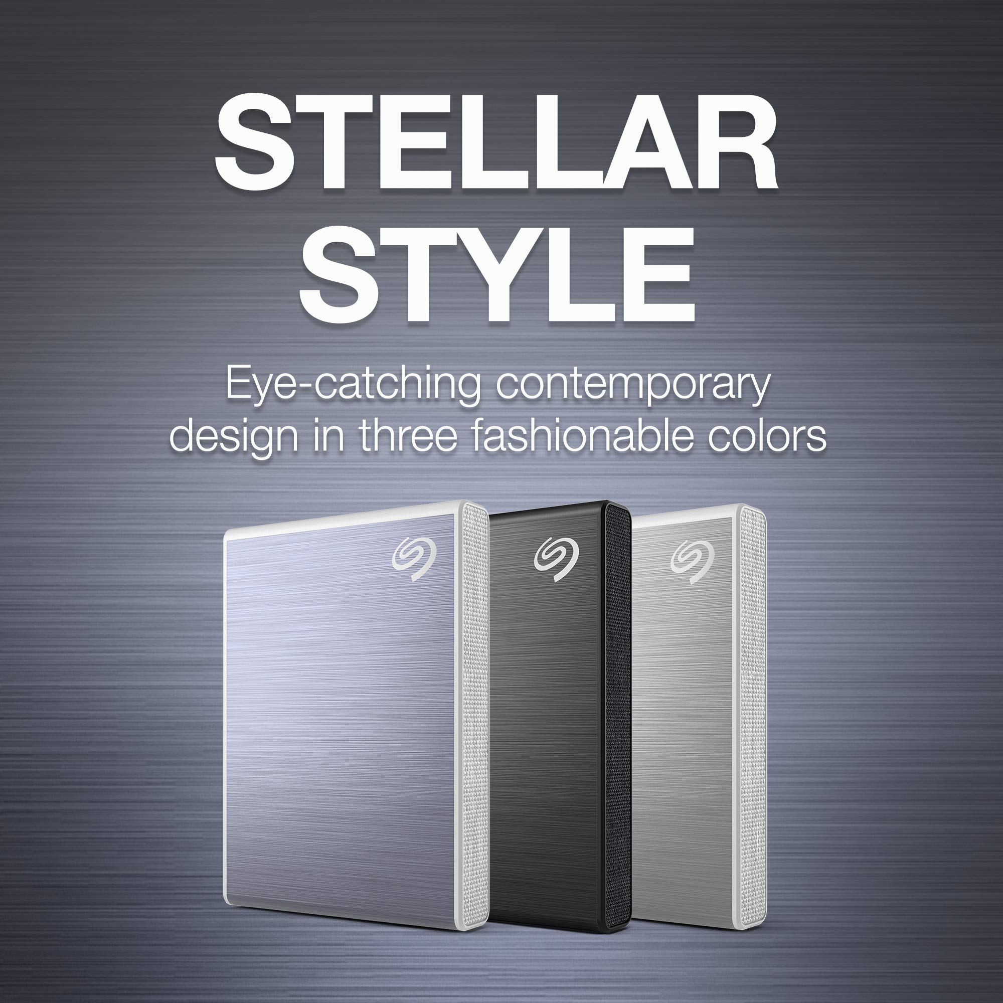 Seagate One Touch Ssd 2Tb External Ssd Portable - Blue, Speeds Up To 1030Mb/S, 6Mo Mylio Photo+ Subscription, 6Mo Dropbox Backup