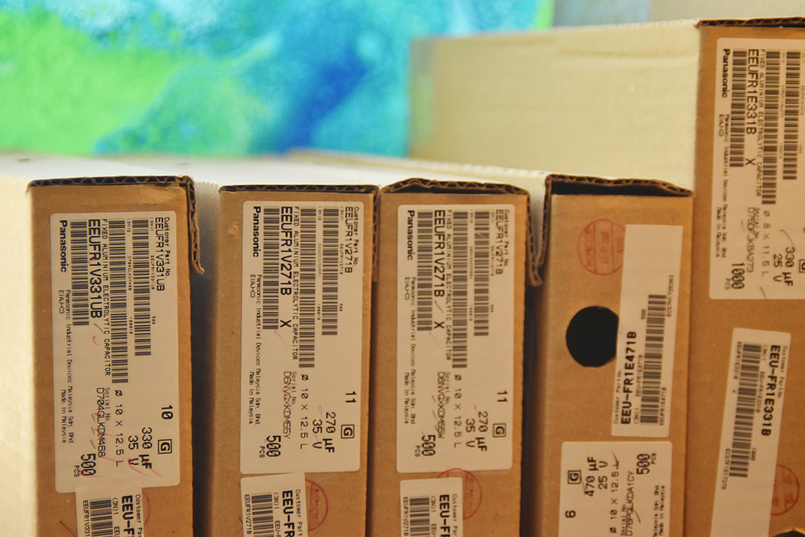 Replacement For 6 Pcs Panasonic Fm Series Capacitors 16V 1000Uf Low Impedance