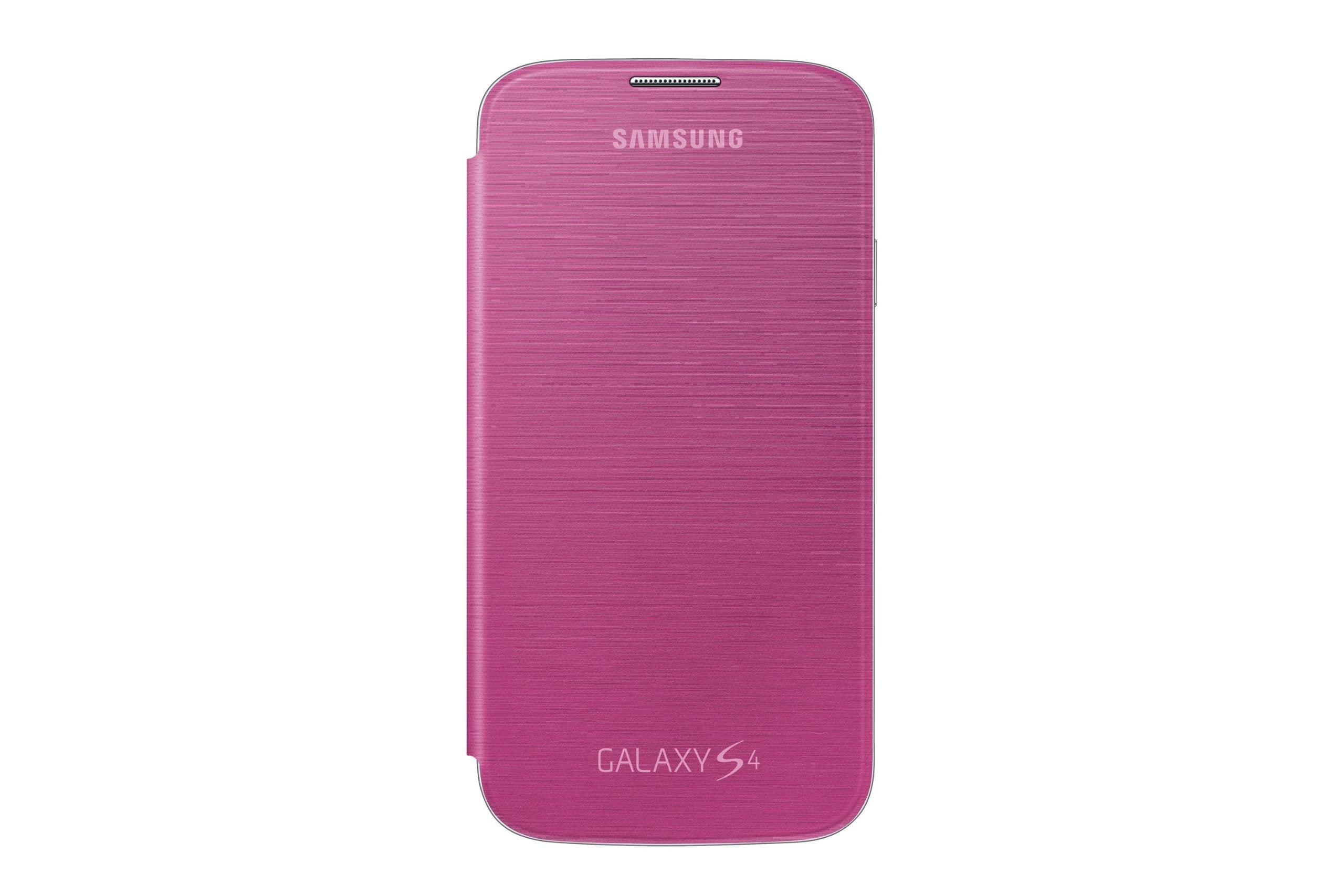 Samsung Galaxy S4 Flip Cover Folio Case (Pink)