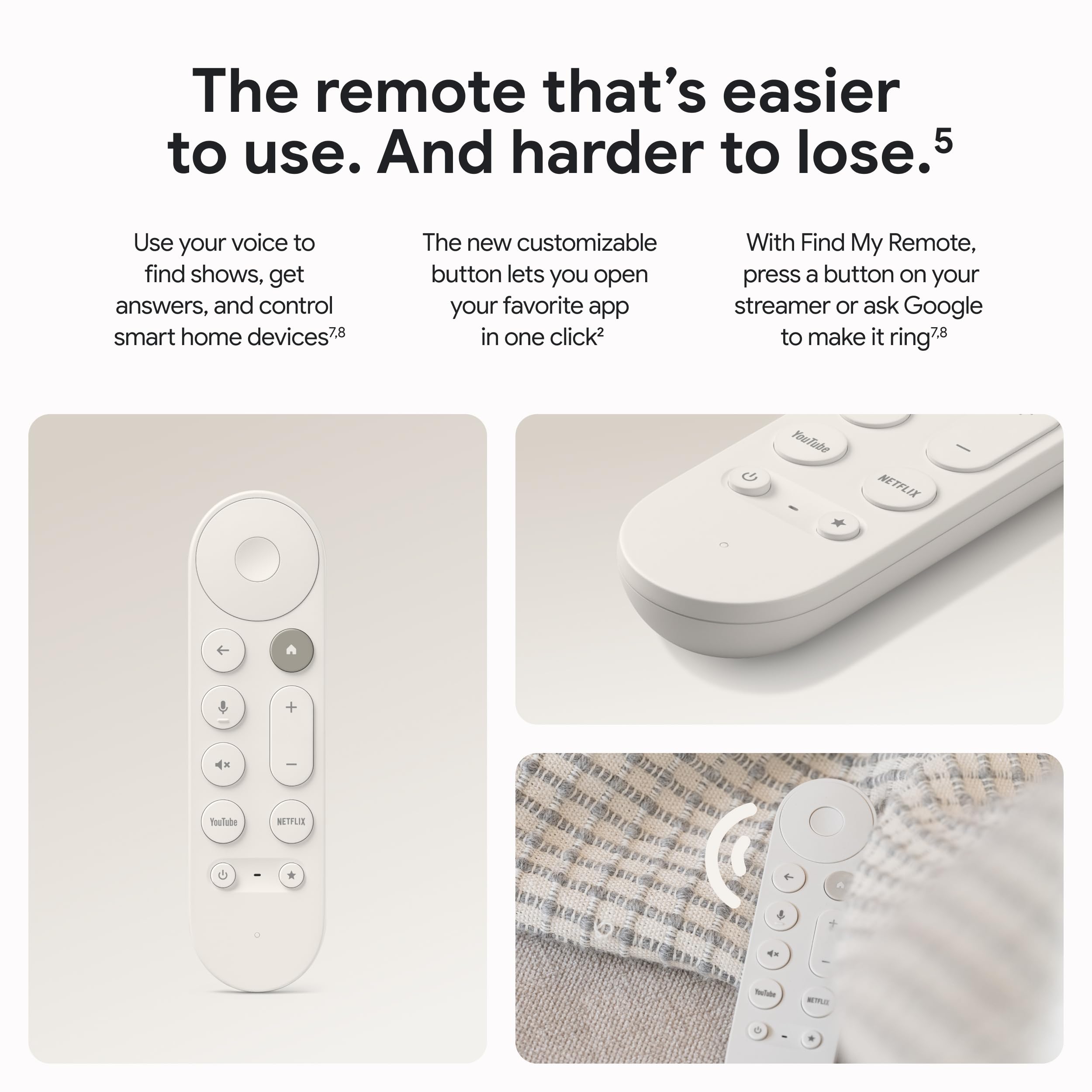 Google Tv Streamer 4K - Fast Streaming Entertainment On Your Tv With Voice Search Remote - Watch Movies, Shows, Live Tv, And Net