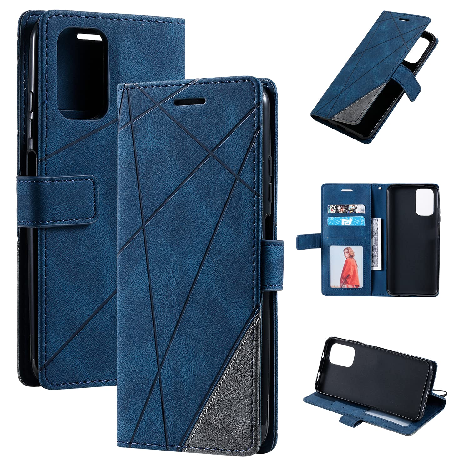 Qiongni Case For Xiaomi Redmi Note 10 4G Leather Case,Case For Xiaomi Redmi Note 10S Case Cover,Case For Xiaomi Redmi Note 10 4G