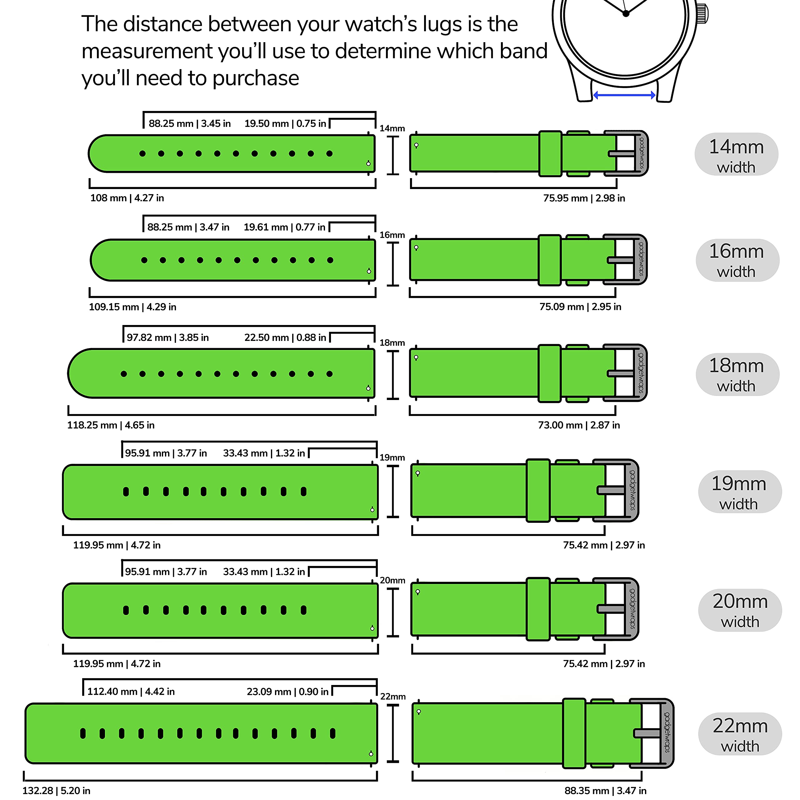 Gadgetwraps 22Mm Nylon Watch Band Strap With Quick Release Pins   Compatible With Fossil, Pebble, Samsung   22Mm Nylon Watch Ban