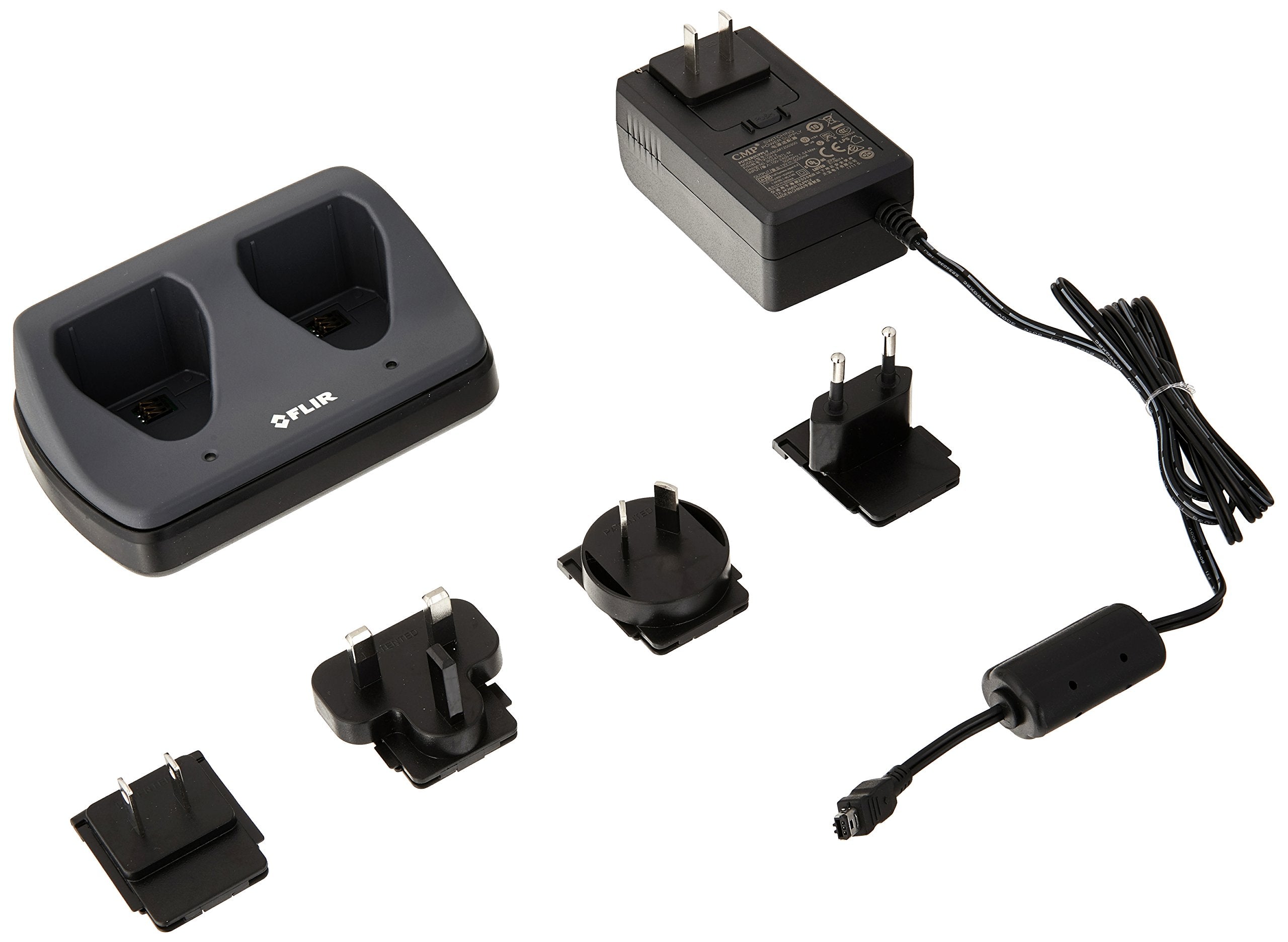 Flir T198126 Two Bay Battery Charger For T6Xx Series Thermal Cameras