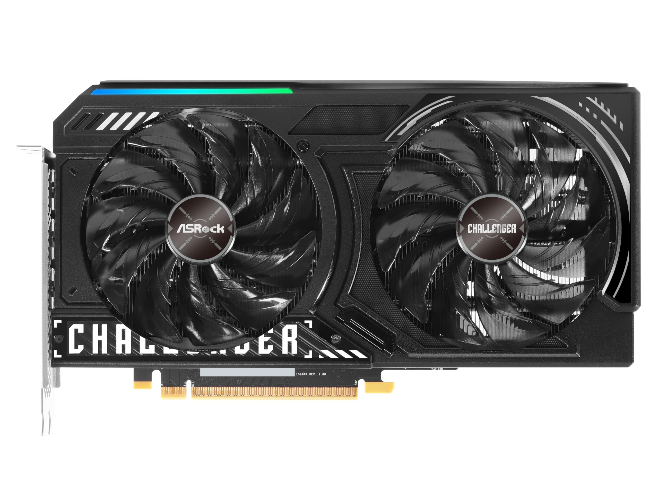 Asrock Intel Arc B580 Challenger 12Gb Oc Gddr6 19 Gbps 192 Bits 2740 Mhz 650W 7680 X 4320 Dual Fan Graphics Card