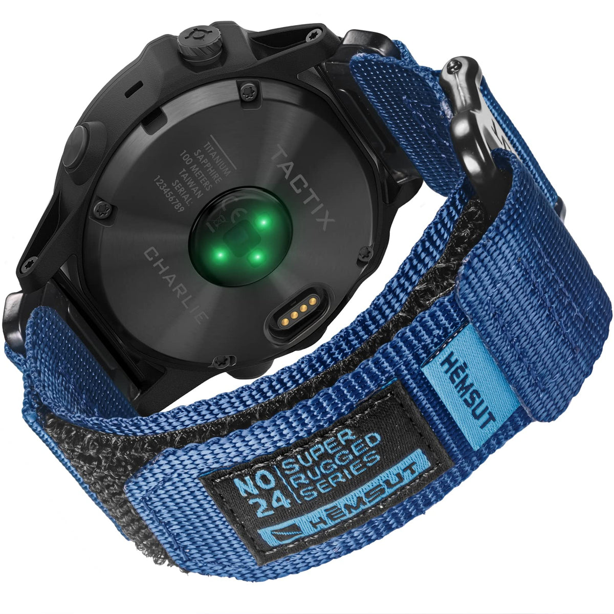Smitha Compatible Fenix 5 Band 22Mm Width Soft Nylon Watch Strap For Fenix 5 Plus/Fenix 6/Fenix 6 Pro/Fenix 7/Exip/Forerunner 93