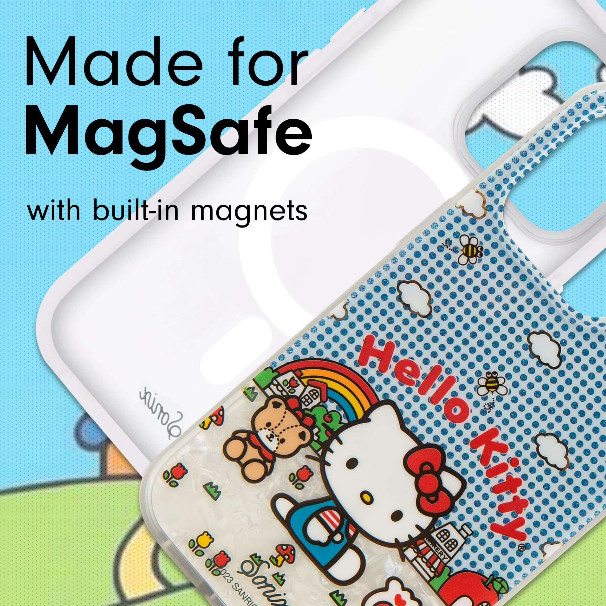 Sonix Case For Iphone 15 Pro Max | Compatible With Magsafe | 10Ft Drop Tested | Good Morning Hello Kitty