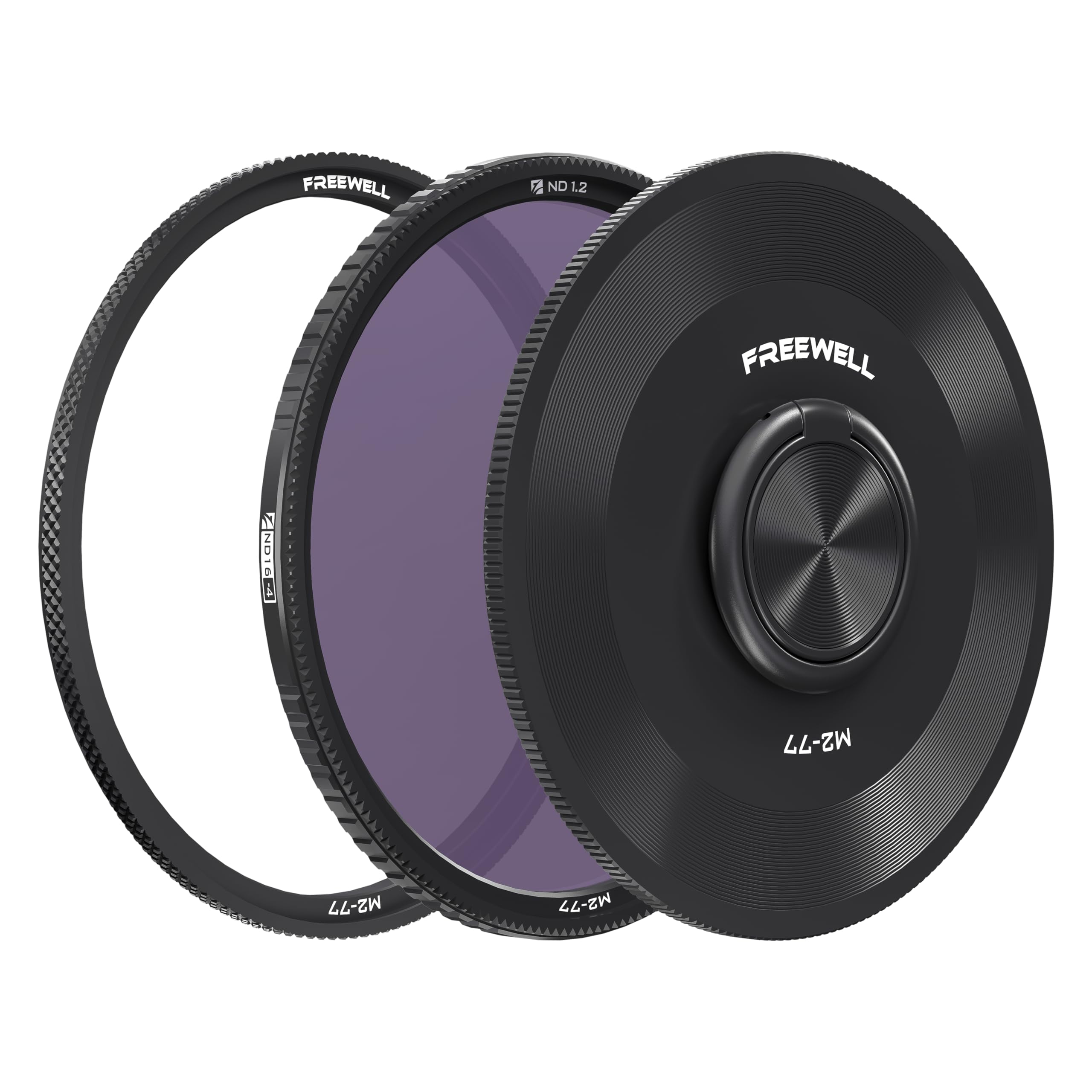 Freewell 77Mm Natural Density Nd16 (4 F Stops) Nd1.2 Camera Filter Compatible With M2 Series