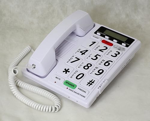 Voice Dialer Phone   40Db   Visual Ringer   Talking Caller Id
