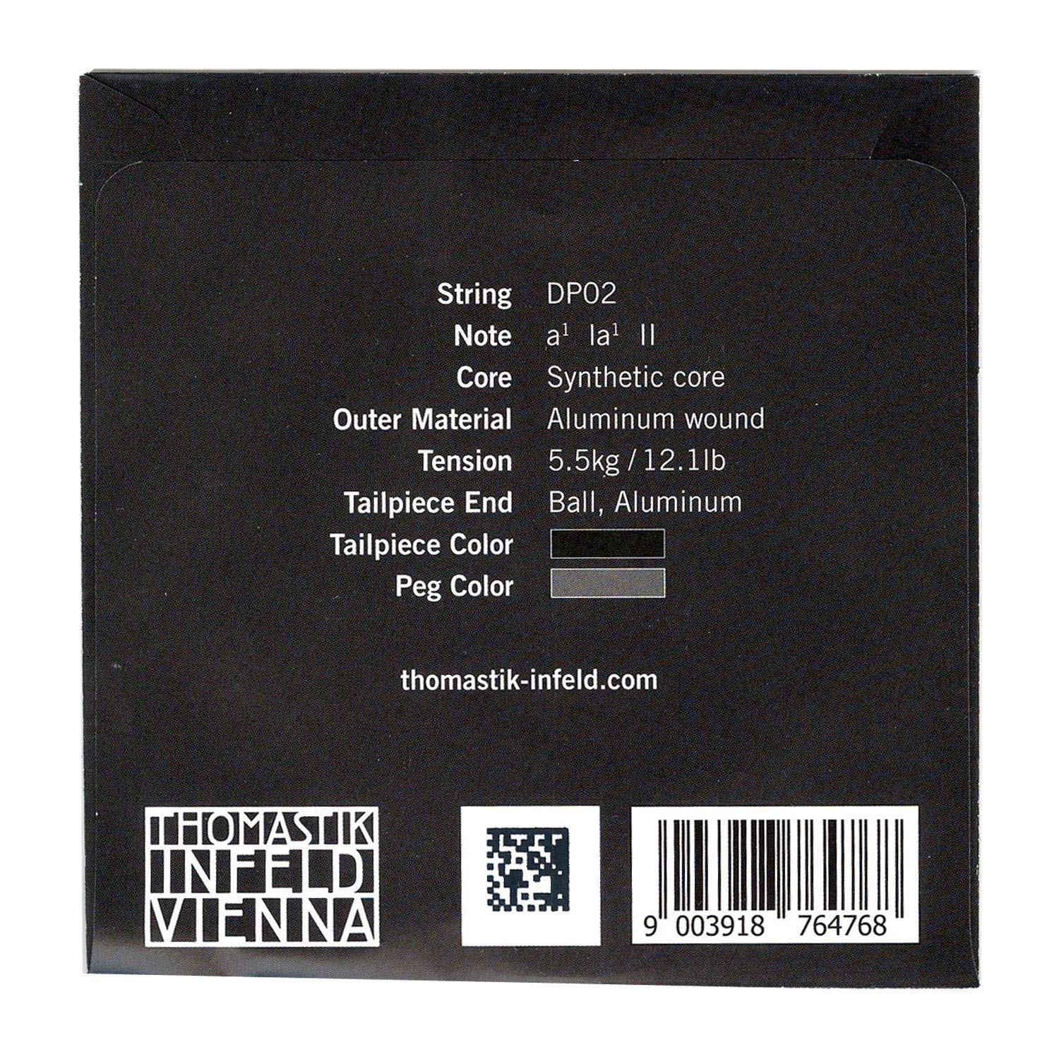 Thomastik Infeld Violin Strings For Violins Dominant Pro A2 Alu Dp02