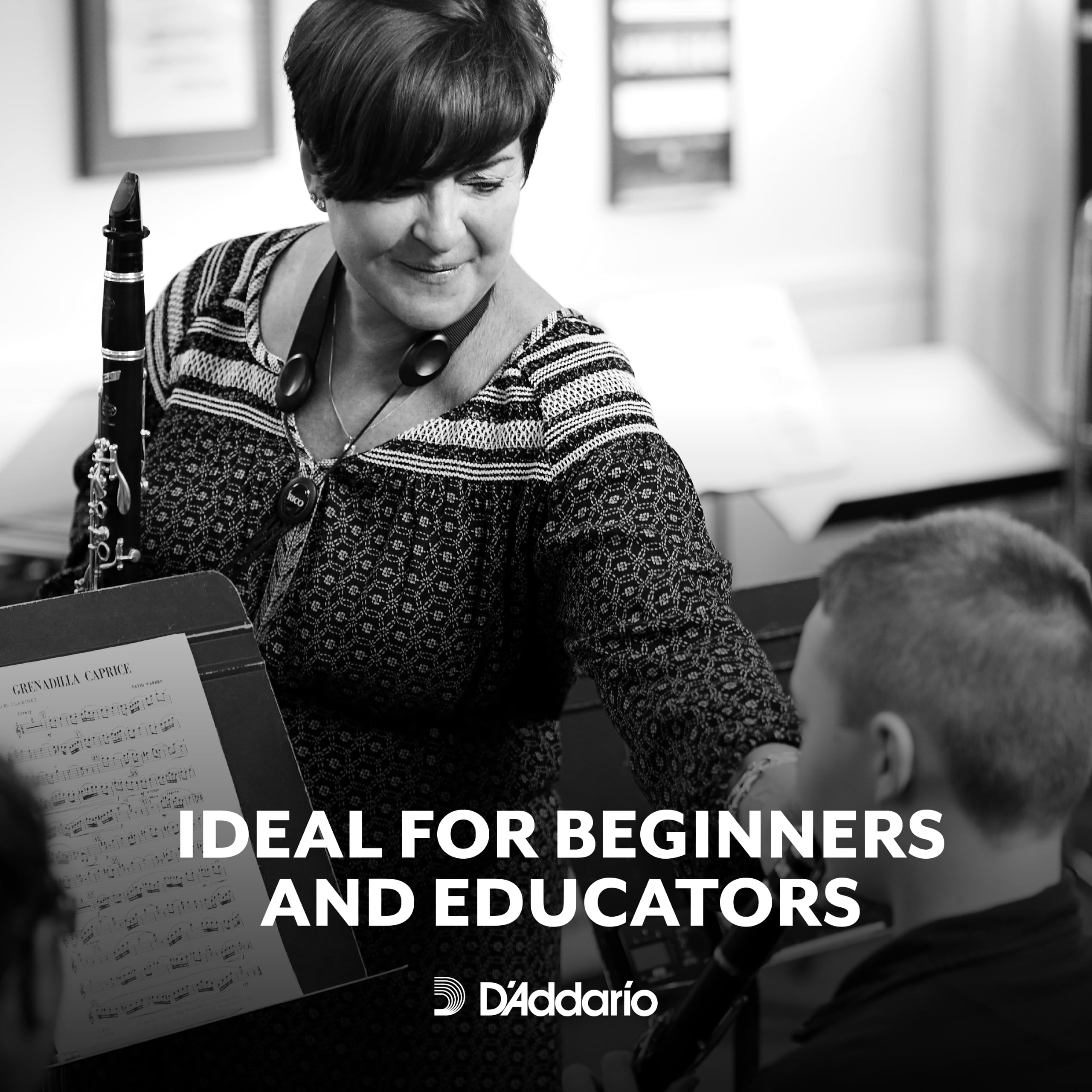 Daddario Woodwinds - Rico Eb Clarinet Reeds - Reeds For Clarinet - Crafted For Beginners, Students, Educators - Strength 2.5, 10