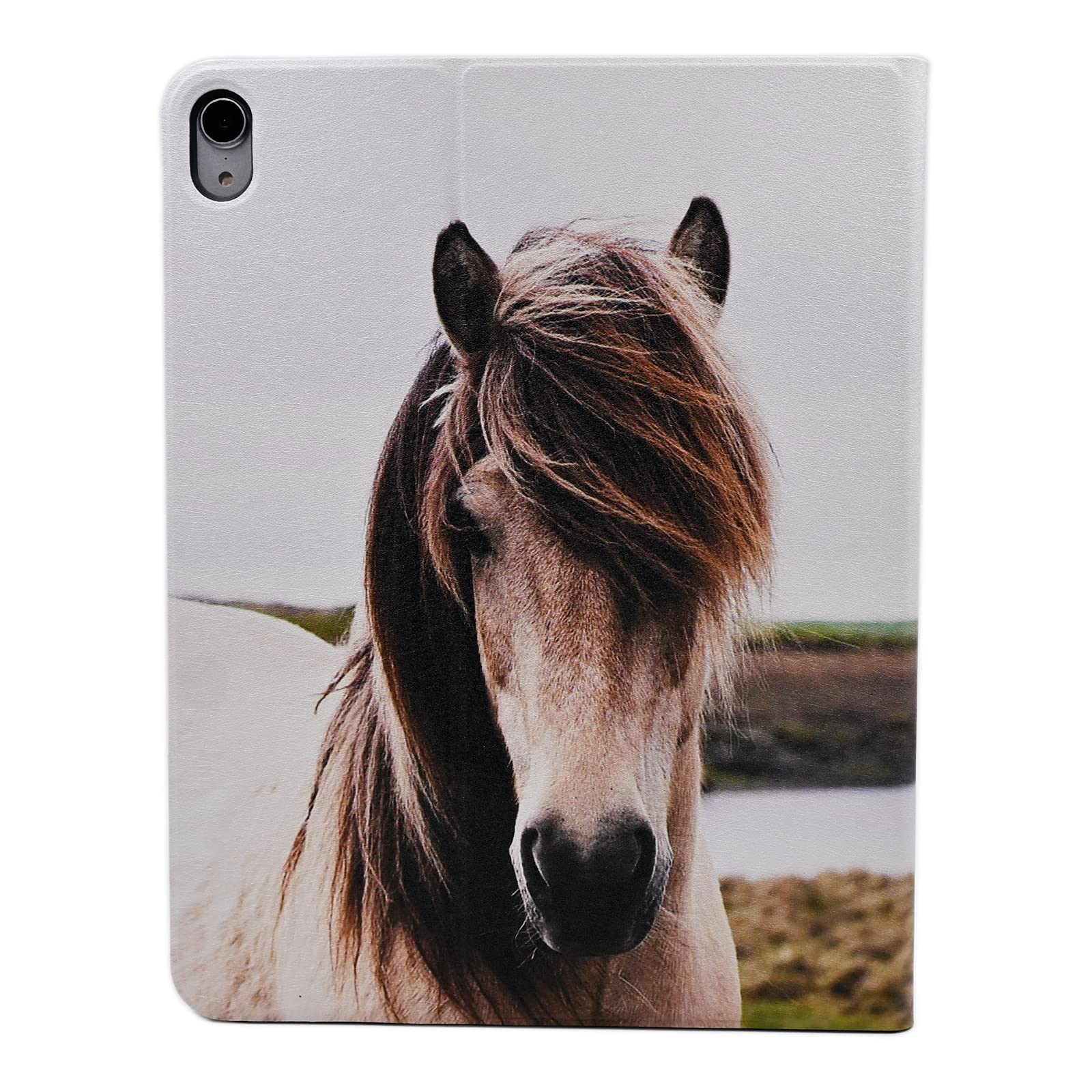 Case For Ipad Air 11 Inch M2(2024), Ipad Air 6Th/5Th/4Th Gen (2024/2022/2020), Slim Pu Leather Folio Stand Shell With Auto Wake/