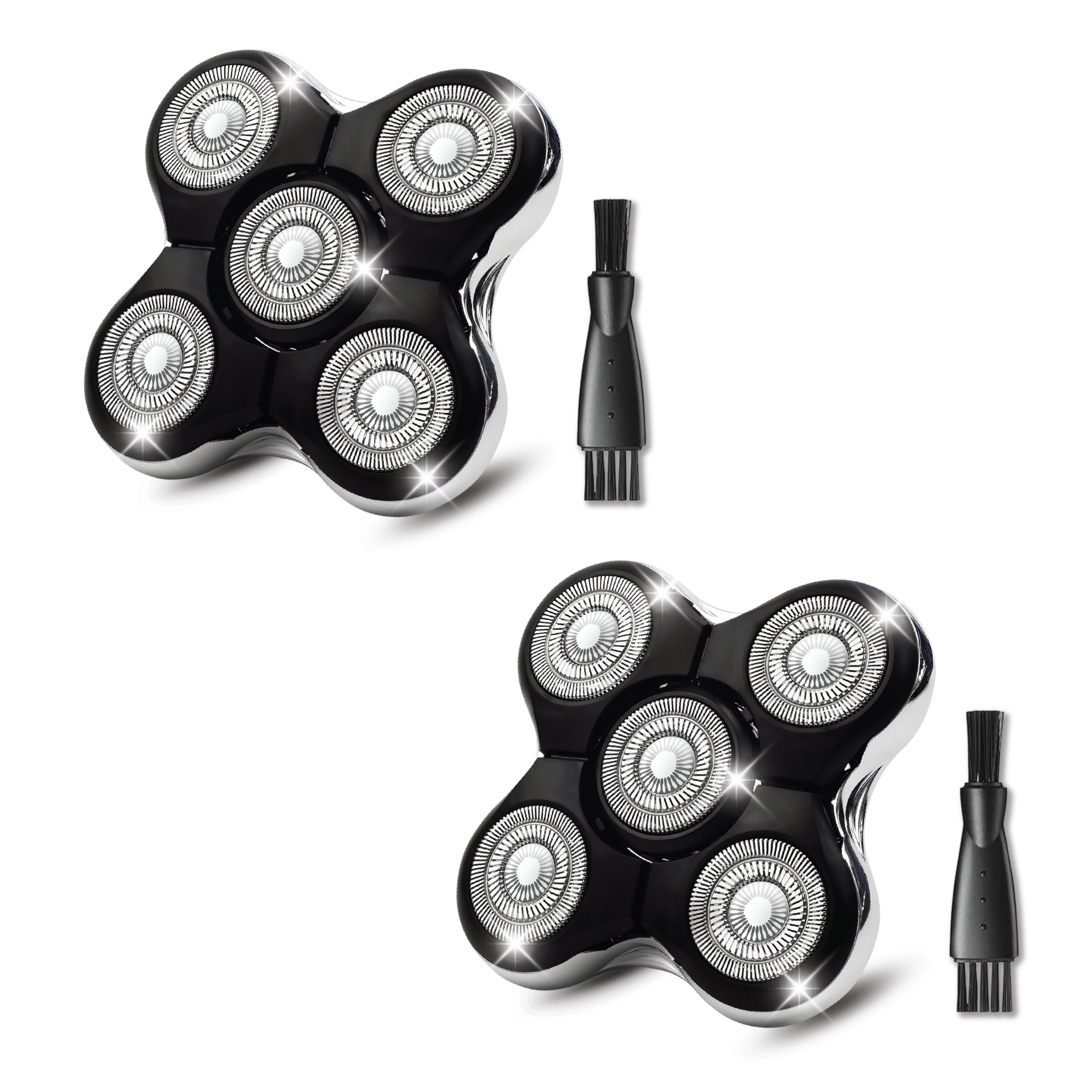 2 Pack Pro Head Shaver Replacement Blades Compatible With Remington Balder Pro Head Shaver Model Xr7000, Precision Electric Shav