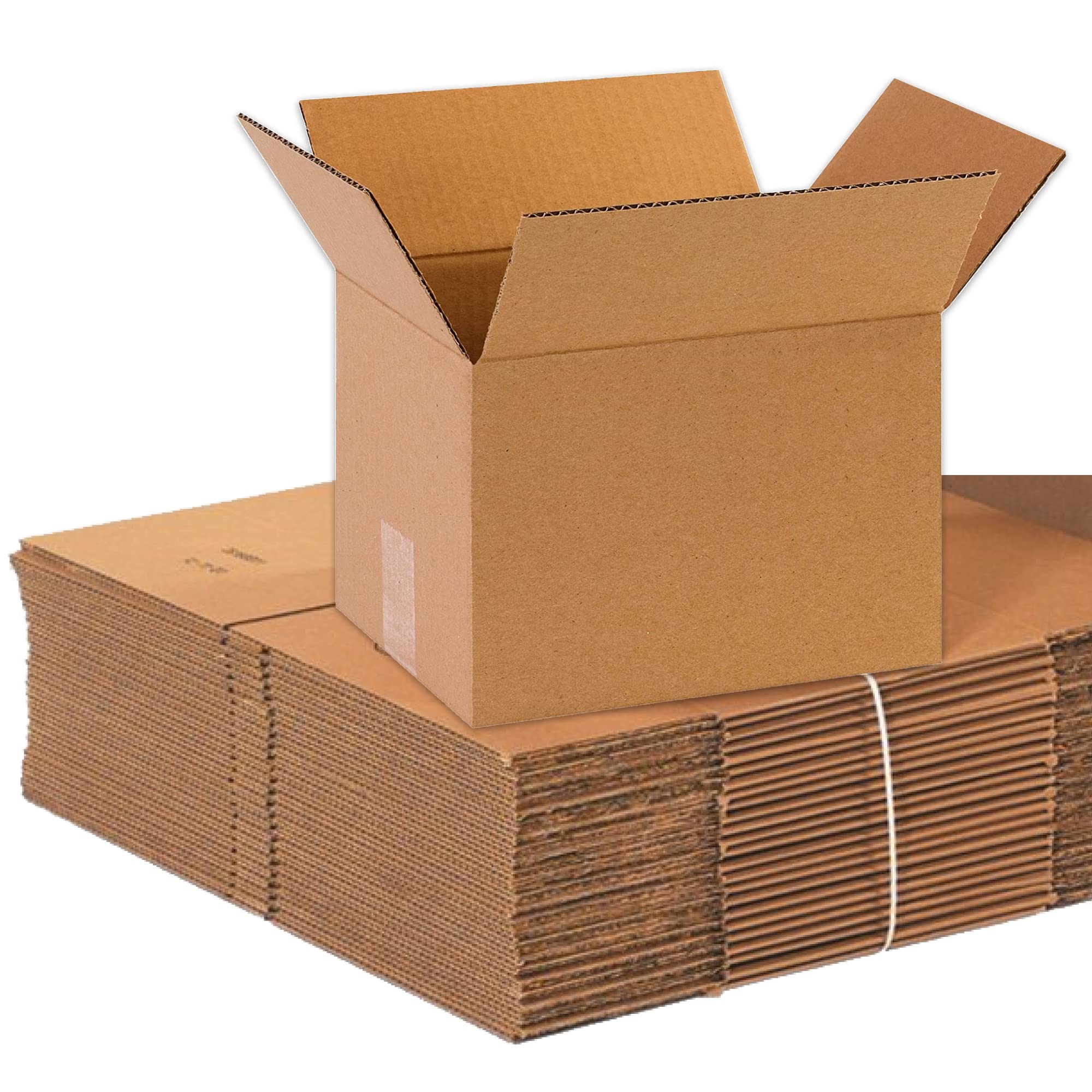 Box Usa Shipping Boxes Medium 10L X 8W X 7H, 25 Pack  Corrugated Cardboard Box For Packing, Moving And Storage 1087