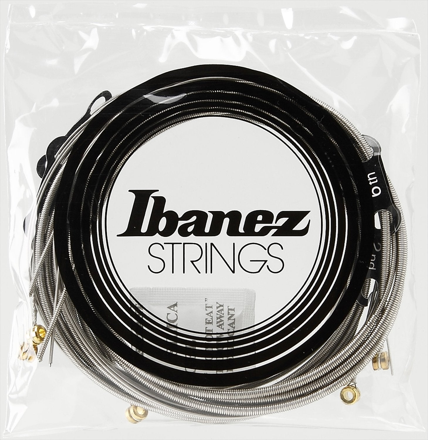 Ibanez, 6 Nickel Bass Guitar Strings Light Top Medium Bottom, Silver, (Iebs6C)