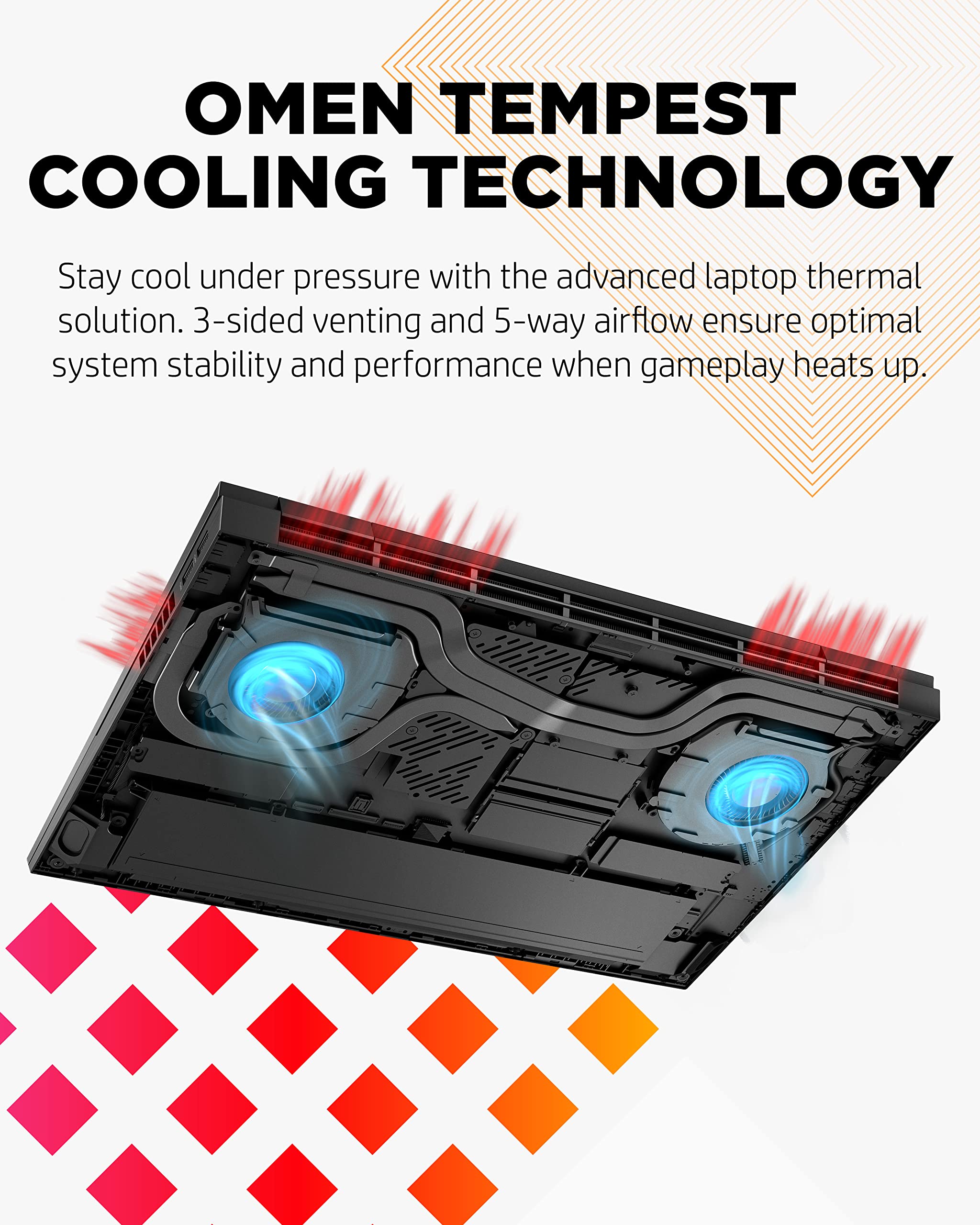 Hp Omen 17 Inch Laptop, Intel Core I7 12700H, Nvidia Geforce Rtx 3060, 16 Gb Ram, 512 Gb Ssd, Windows 11 Home (17 Ck1010Nr, Shad