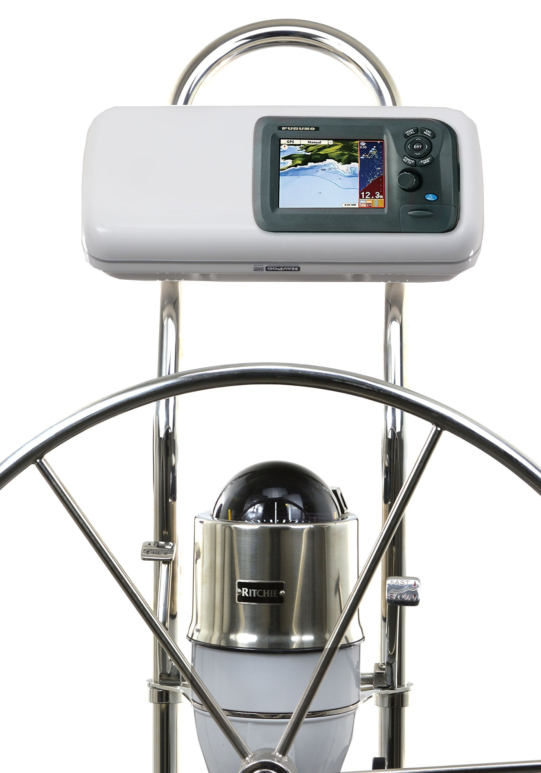 Navpod Gp1505 Systempod Pre-Cut F/Furuno Gp1670/Gp1670F 5.7'' W/Space On The Left F/9.5'' Wide Guard,WBEEAB00TFYQR1I