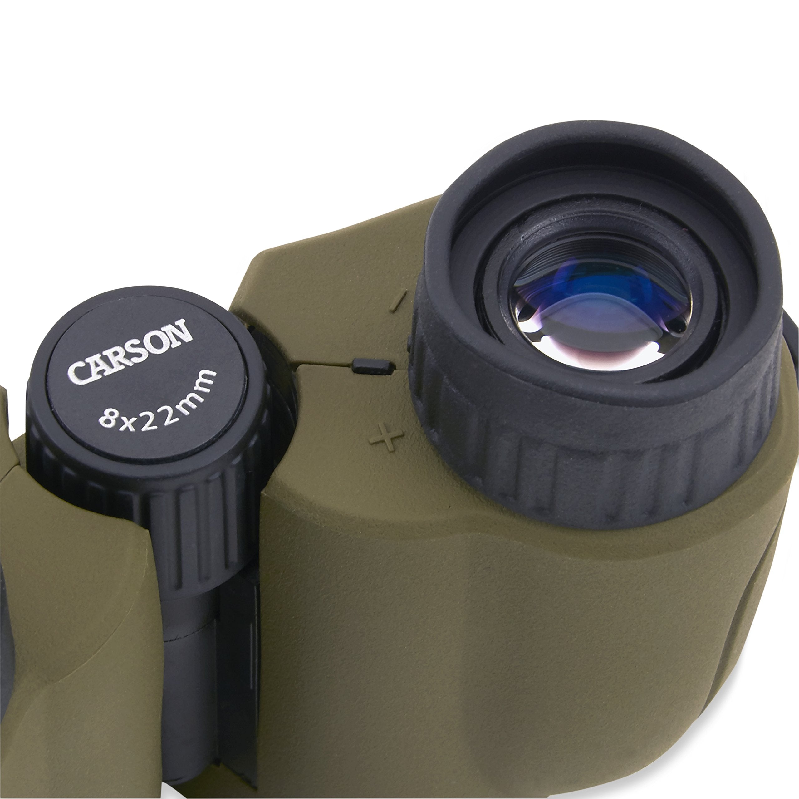 Carson Hornet 8X22Mm Lightweight And Compact Binoculars For Bird Watching, Sight Seeing, Surveillance, Safaris, Concerts, Sporti