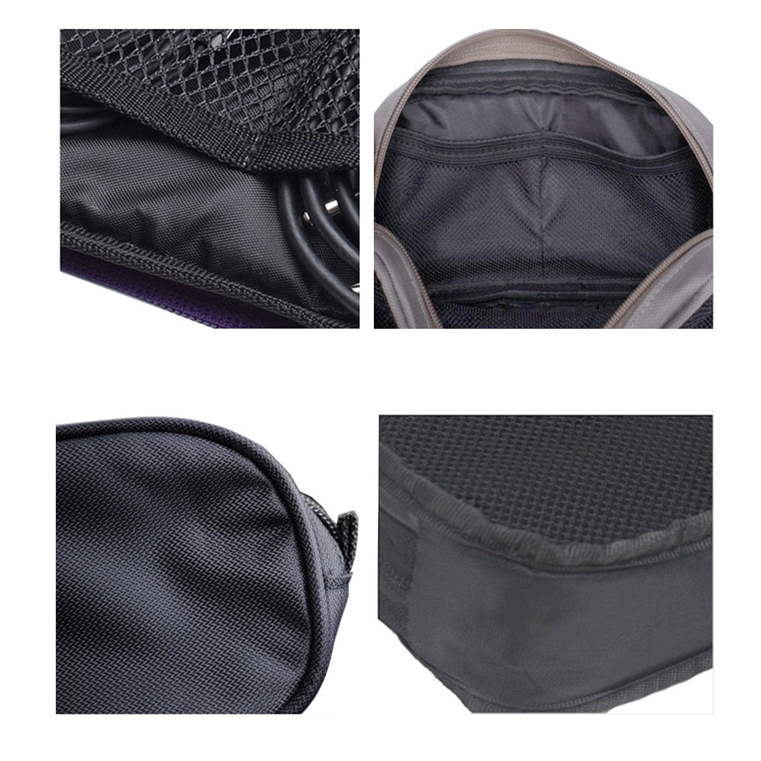 Laptop Chargers Case,Zipper Mesh Laptop Adapter Case,Universal Electronics Accessories Travel Organizer/Carry Case/Bag/Pouch/Sle