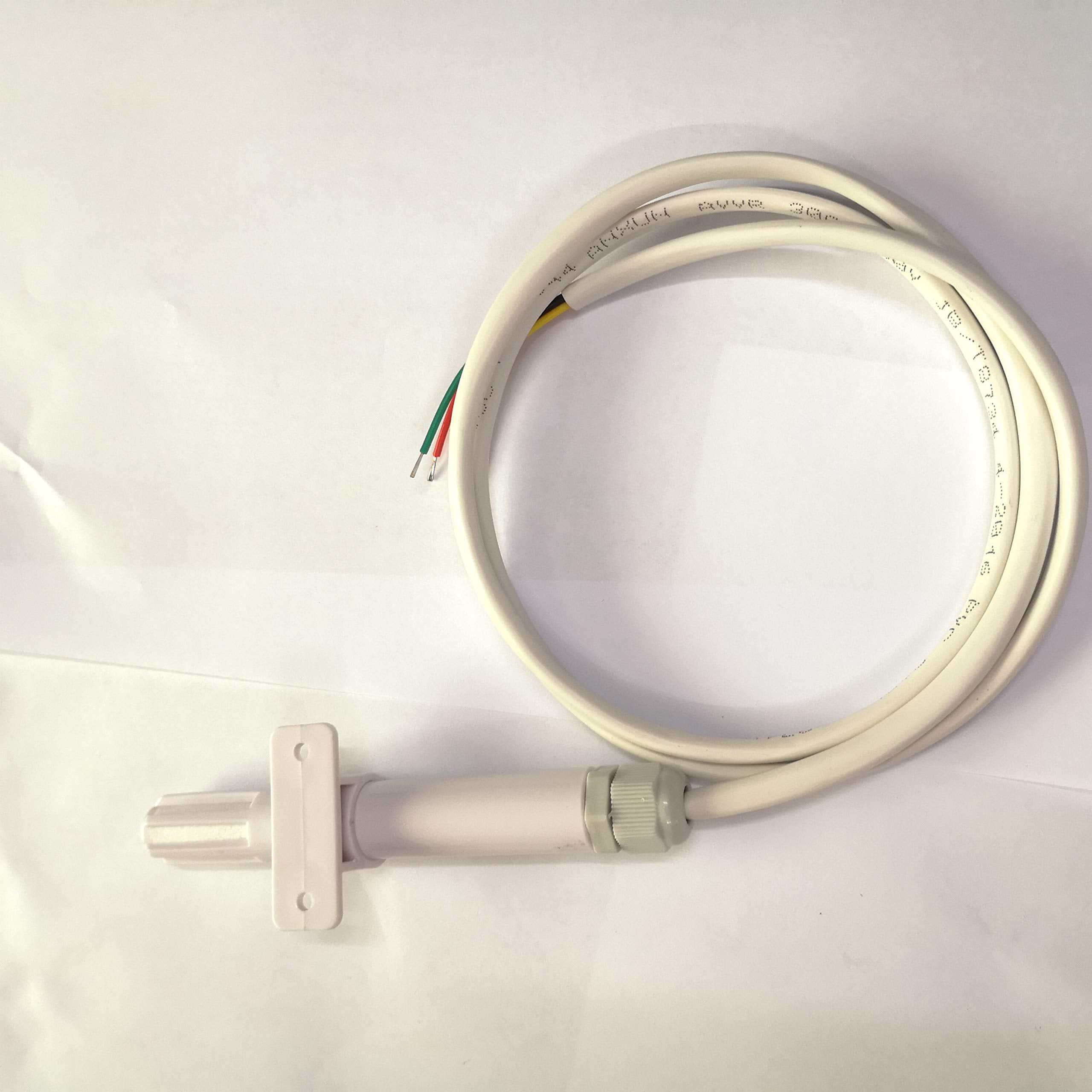 Taidacent Outdoor 3.3V 5V Iic I2C Digital Temperature Humidity Atmospheric Barometric Air Pressure Sensor Probe Bme280 (2M, Whit