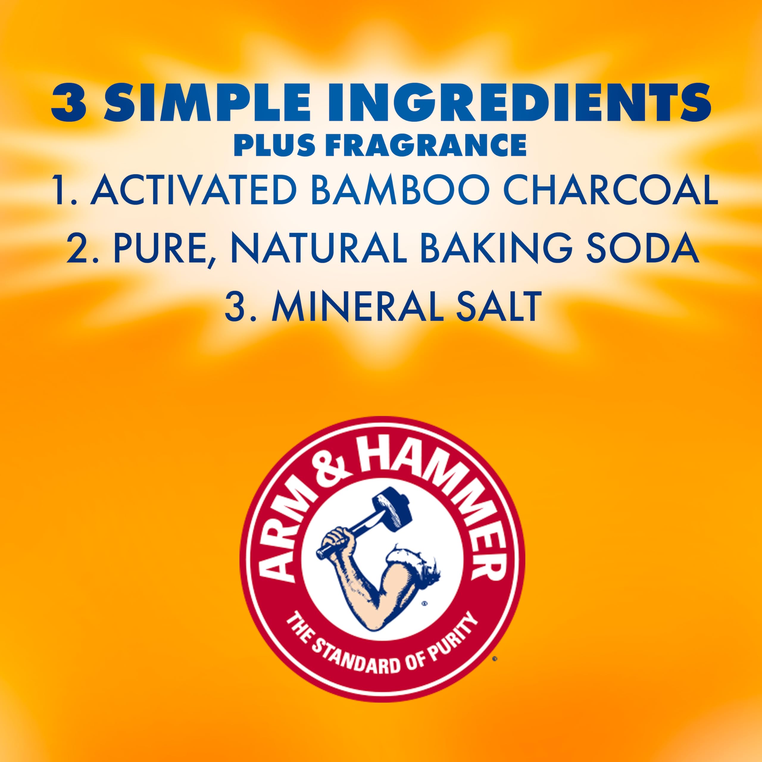 Arm & Hammer Essentials Disposable Moisture Absorber And Odor Eliminator Tub, Linen Fresh, 1 Lb., 3-Pack, Attracts And Traps Exc
