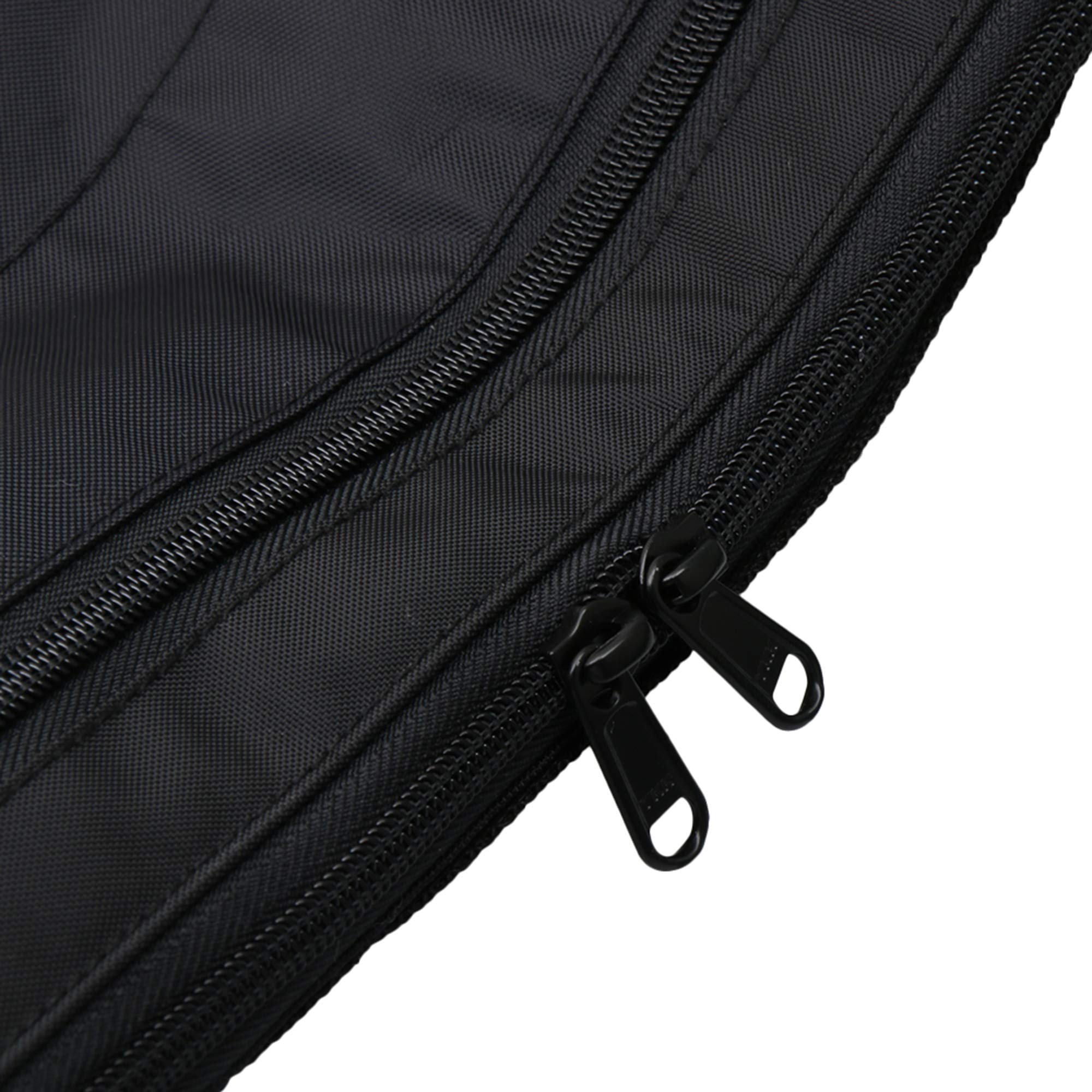 Mxfans Adjustable Shoulder Strap Flute Case Carrying Bag For 16 Holes C Foot Flute 16.14 Inch Length 4.13 Inch Width 2.56 Inch H