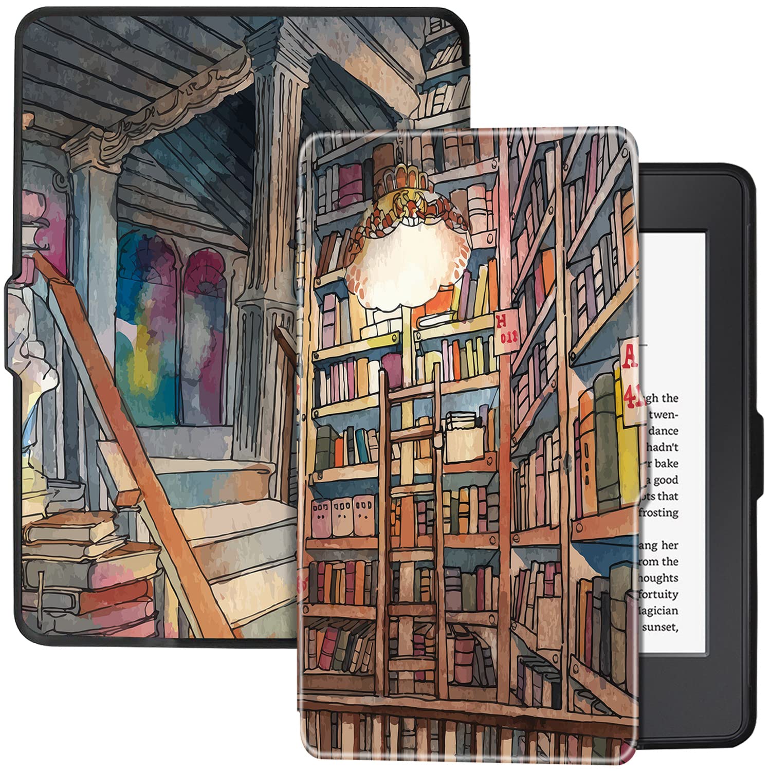 Bozhuorui Slim Case For Kindle Paperwhite 5Th/6Th/7Th Generation Prior To 2018 (2012 2017 Release,Model Ey21 & Dp75Sdi)   Premiu