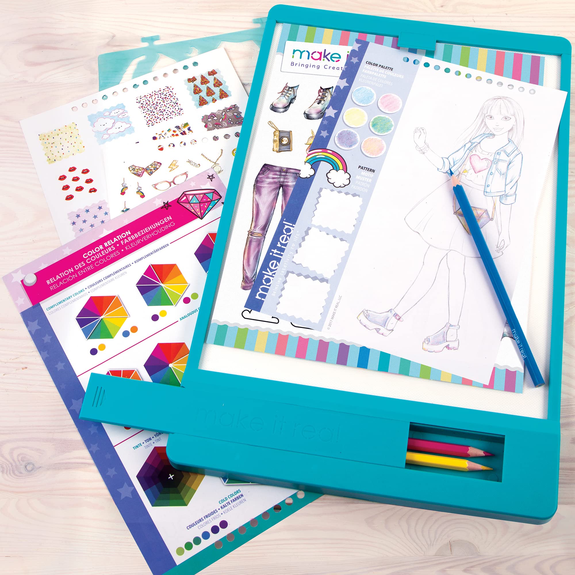 Make It Real Fashion Design Tracing Light Table