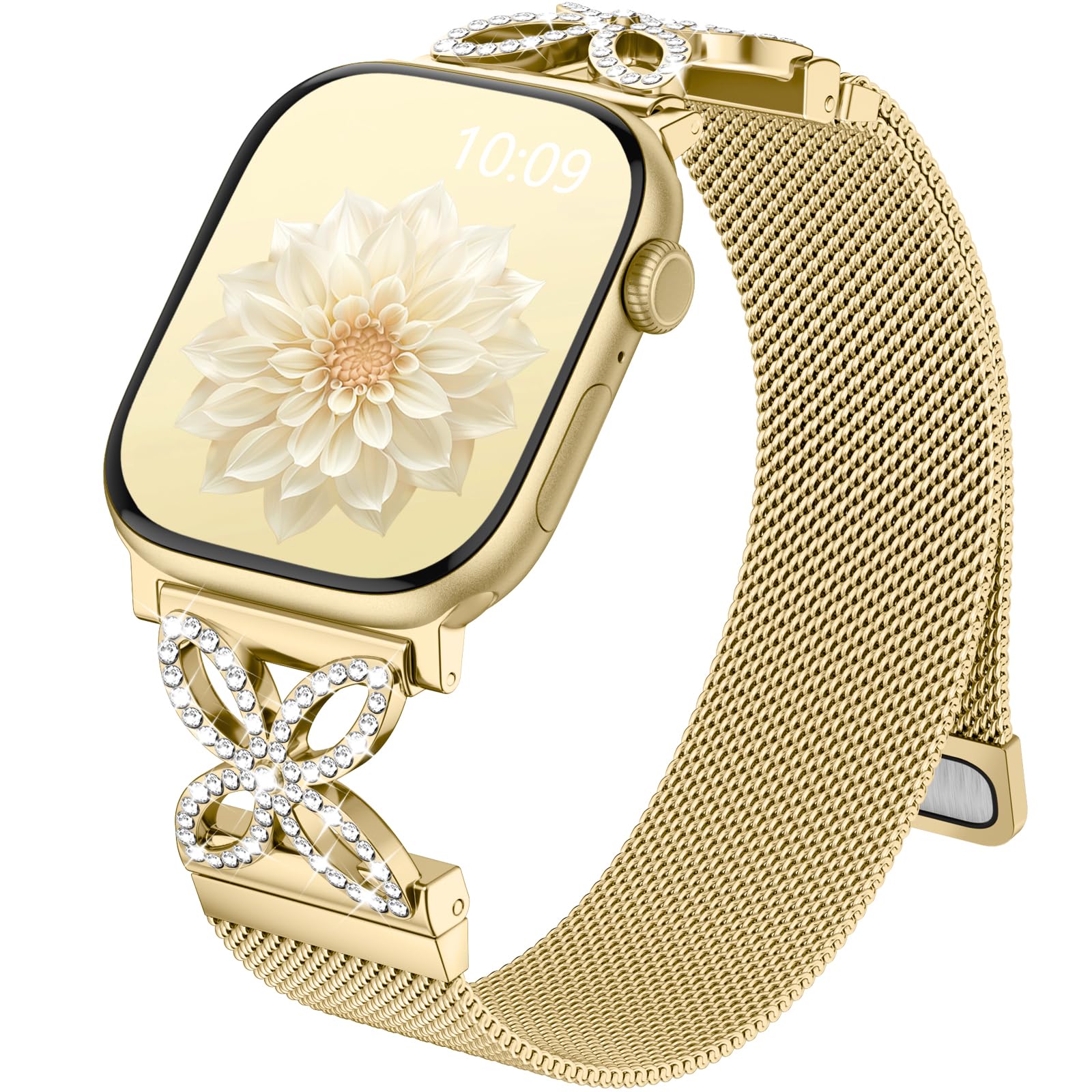 Getino Magnetic Metal Strap for Apple Watch Bands for Women 40mm 41mm 42mm 44mm 45mm 46mm 49mm 38mm Series 11 10 9 8 7 6 5 4 3 2