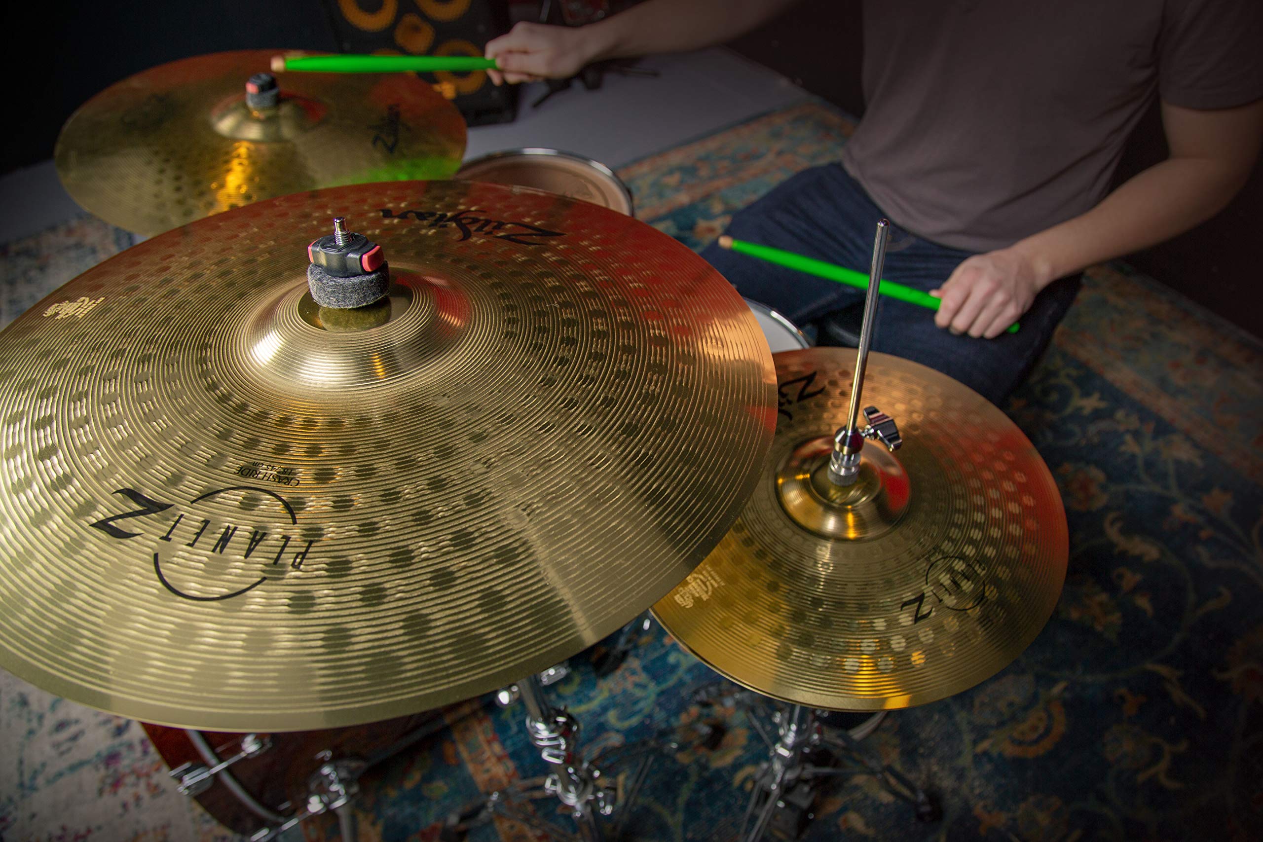 Avedis Zildjian Company Planet Z Hihat Cymbal Pair, New 2020, 14'' (Zp14Pr)