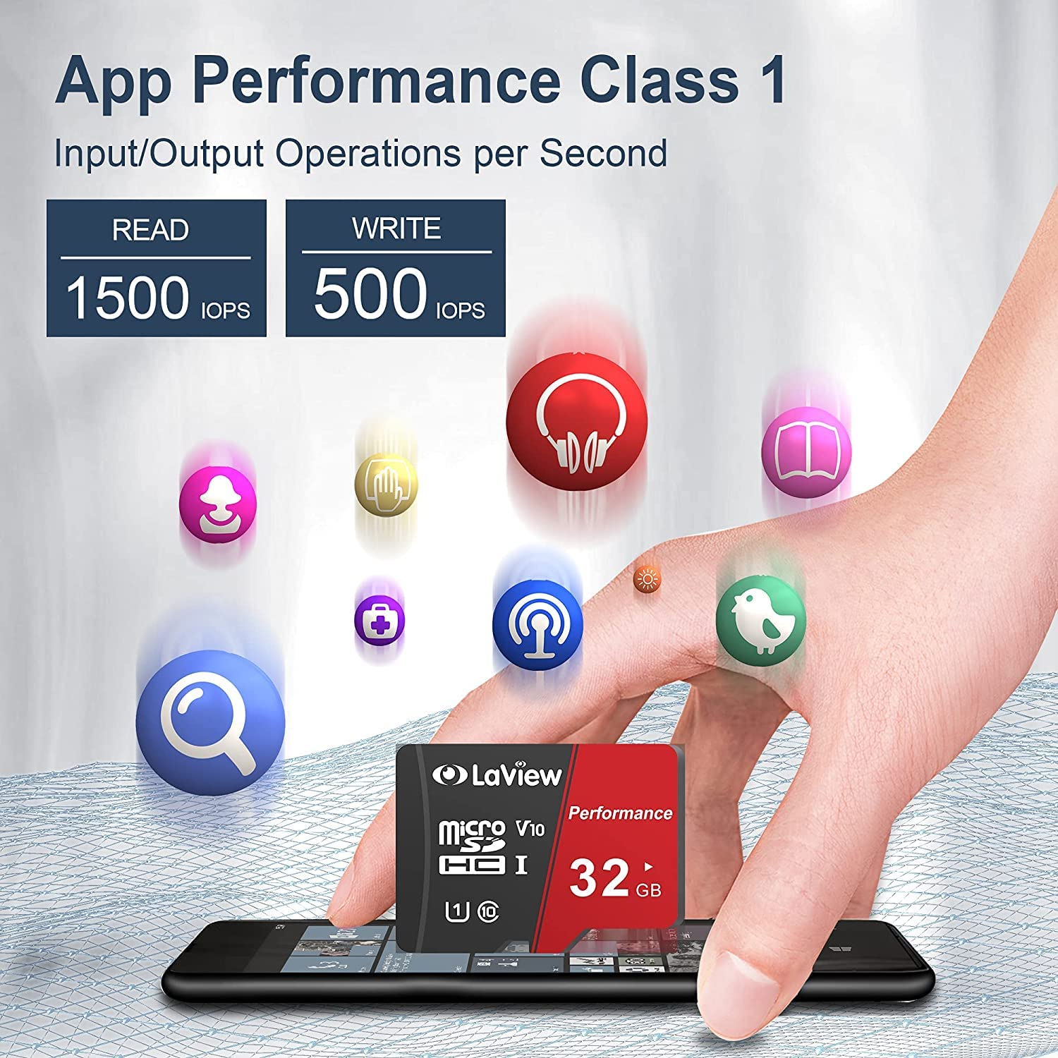 32Gb Micro Sd Card 5 Pack, Micro Sdxc Uhs I Memory Card � 95Mb/S,633X,U3,C10, Full Hd Video V30, A1, Fat32, High Speed Flash Tf Card P500 For Computer With Adapter/Phone/Tablet/Pc