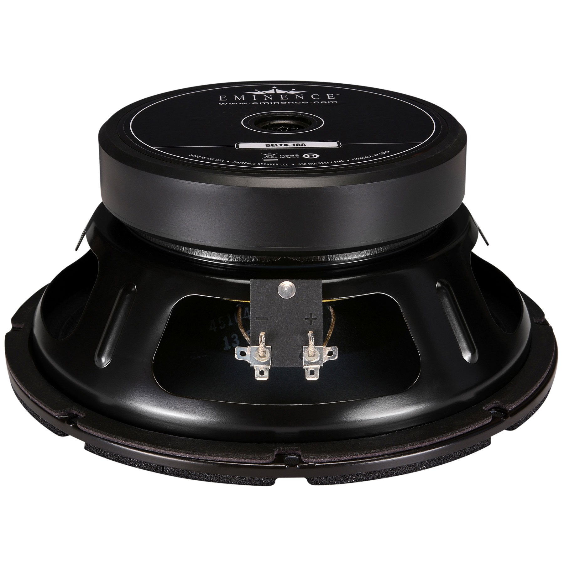 Eminence American Standard Delta-10A 10 Pro Audio Speaker, 350 Watts At 8 Ohms