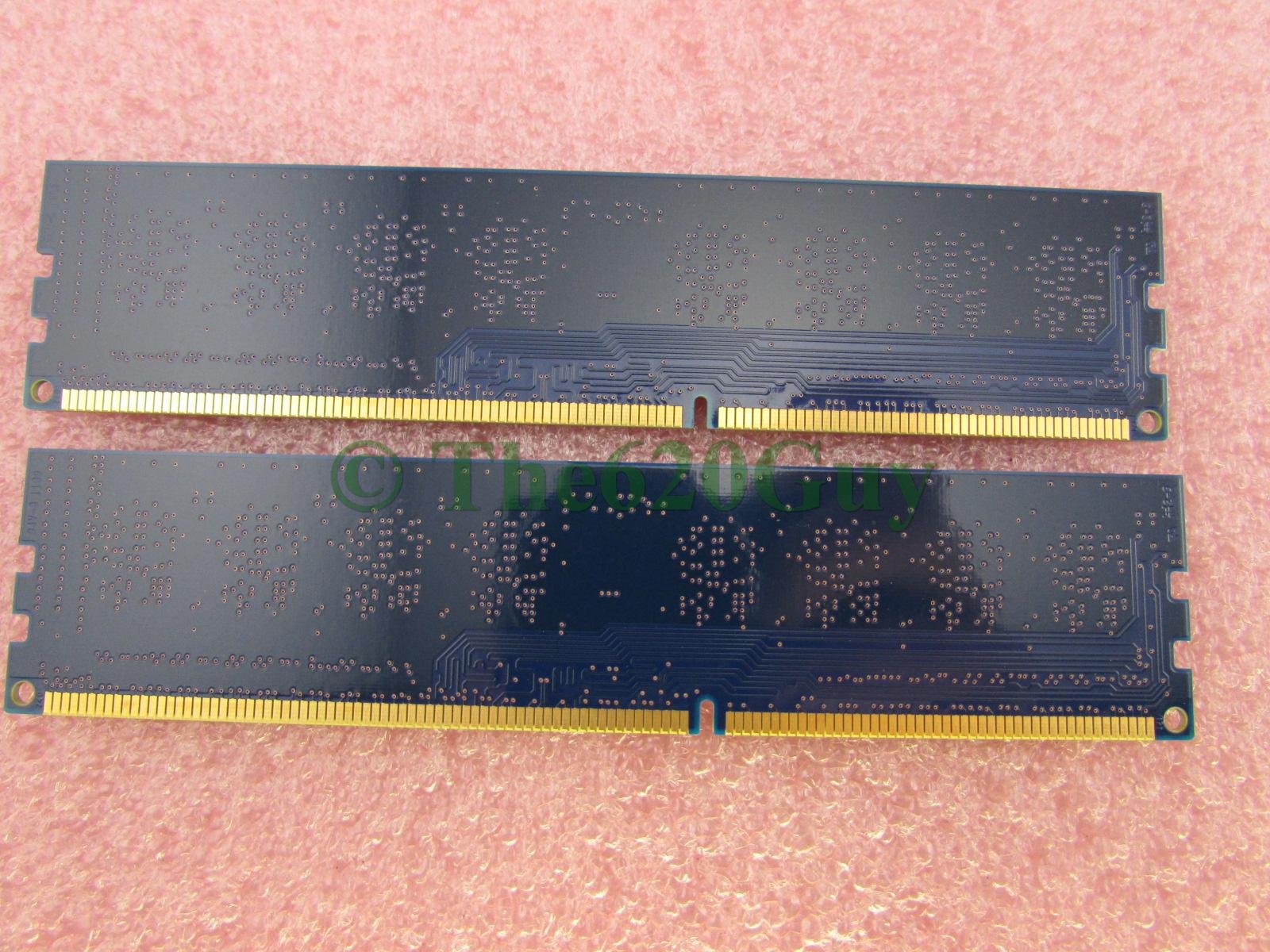 Nanya Nt2Gc64B88B0Nf Cg 4Gb 2 X 2Gb Pc3 10600U Ddr3 1333 Desktop Memory Kit