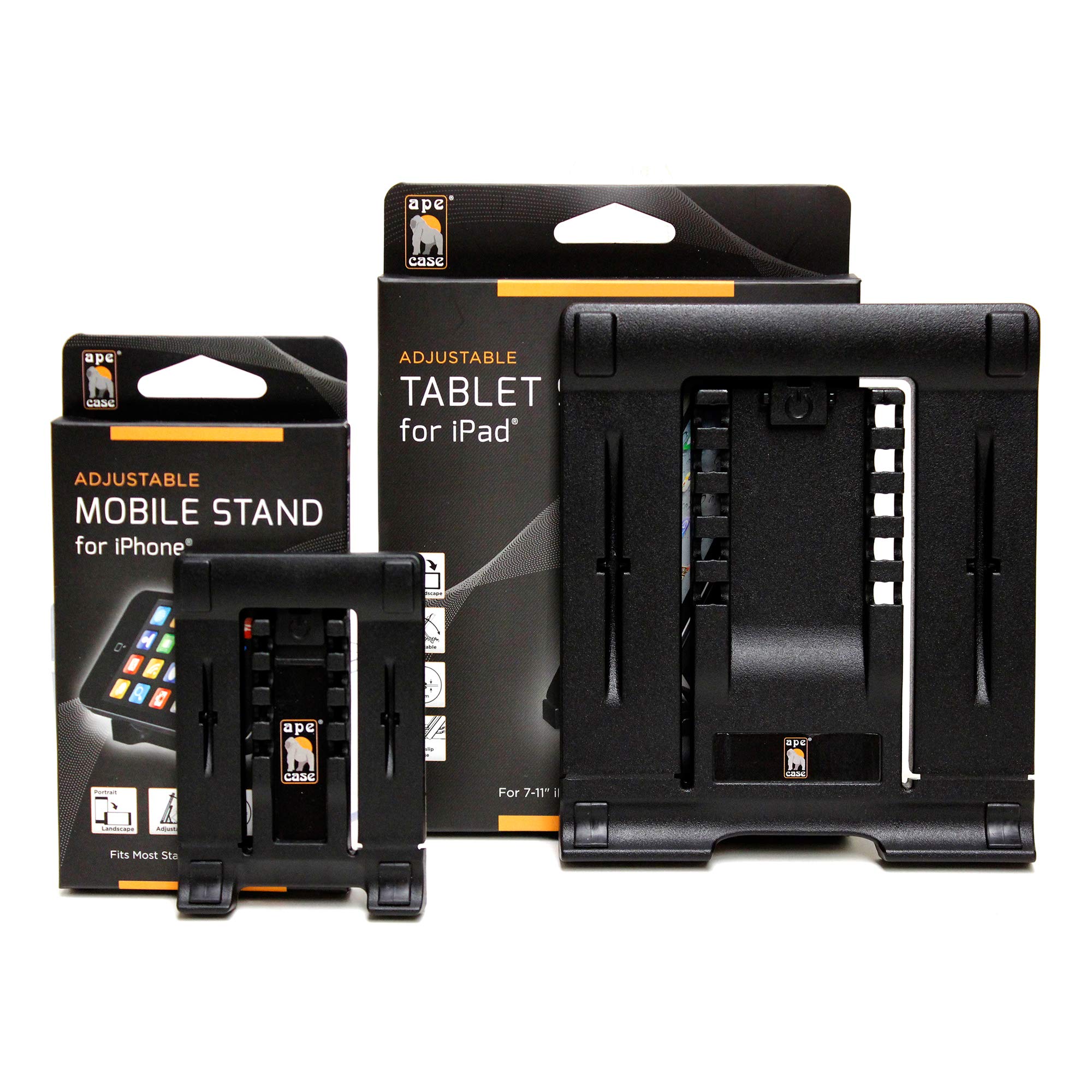 Ape Case (Acs711T) Foldable Desktop Tablet Holder Stand, Non Slip Feet, 5 Angle View, For 7 11       Ipads, Tablets And E Reader