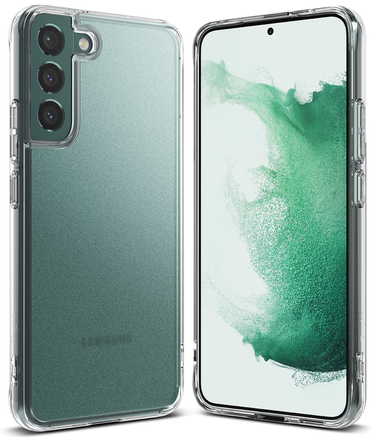 Ringke Fusion [Prevents Oily Smudges] Compatible With Samsung Galaxy S22 Plus Case, Anti Fingerprint Technology Easy To Hold Fee