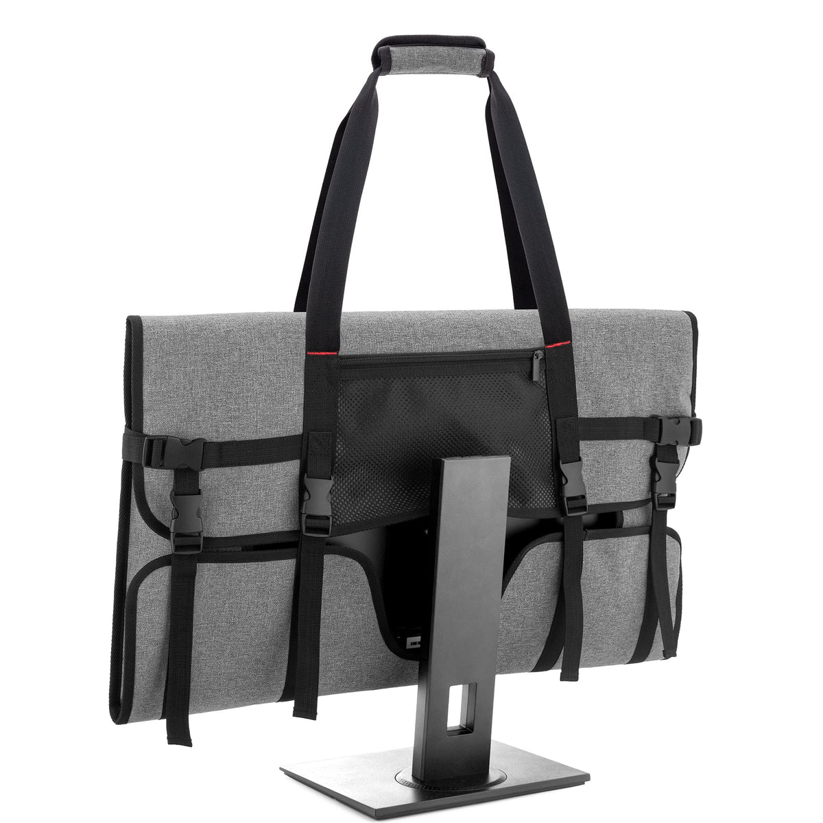 Trunab Carrying Case For 24 '' Monitors/Lcd Screens Compatible With Imac 21.5 ''/24 '', Protective Monitor Travel Bag With Padde